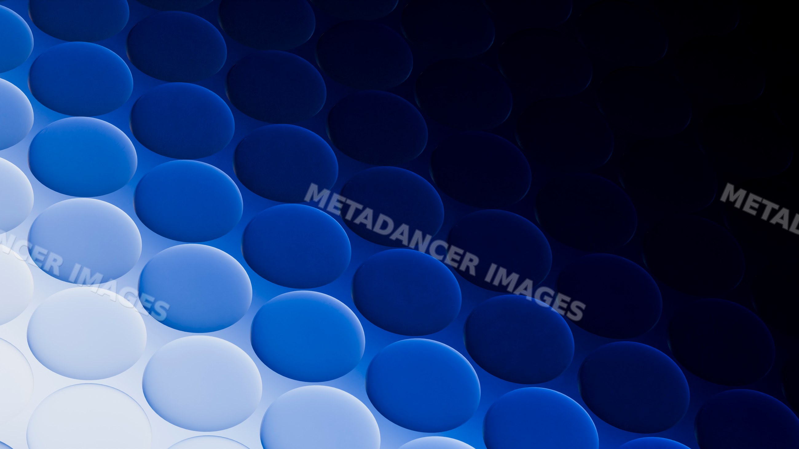 Abstract blue circular pattern with gradient design illustration
