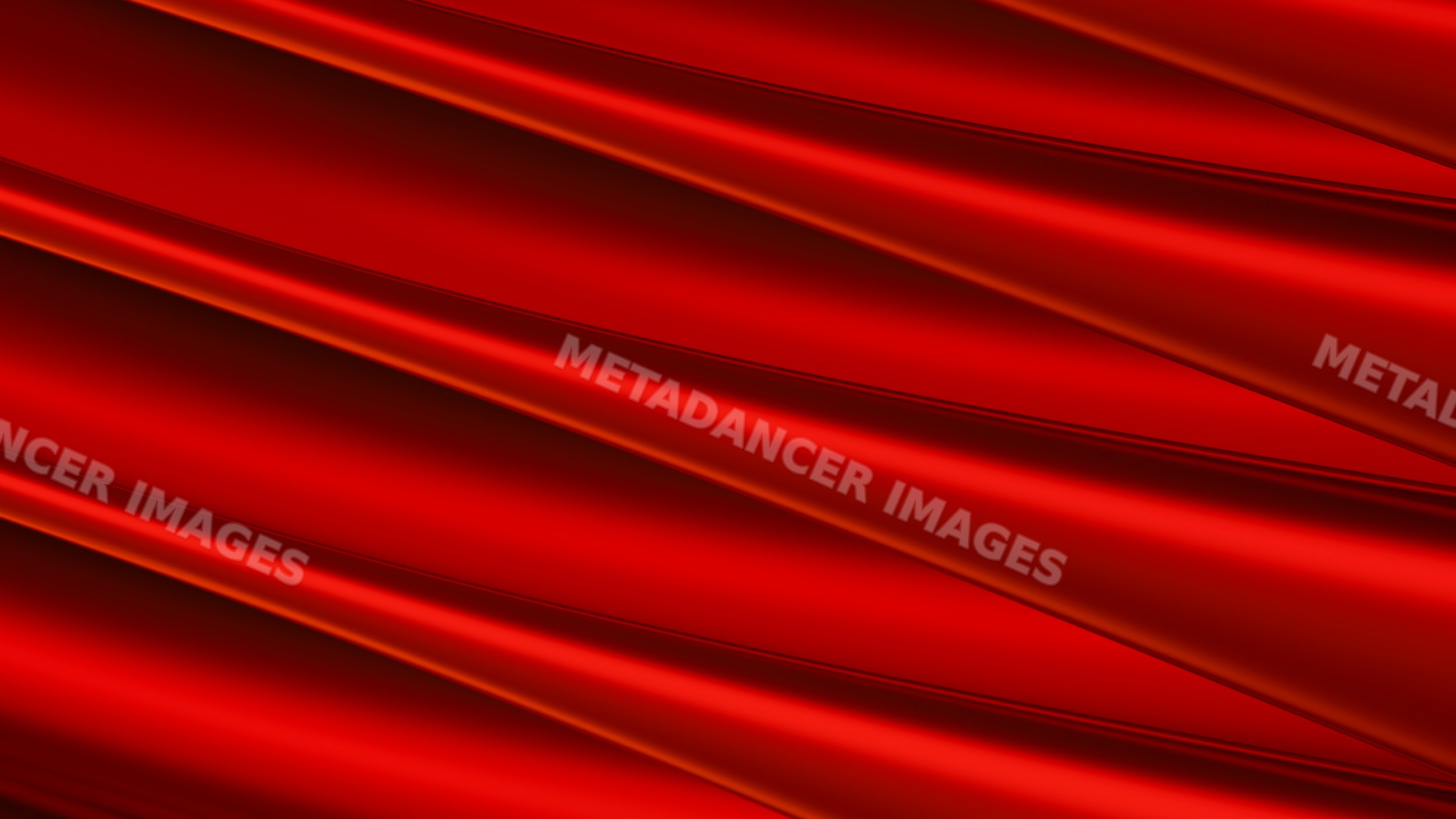 Red silk fabric with smooth folds and shiny texture