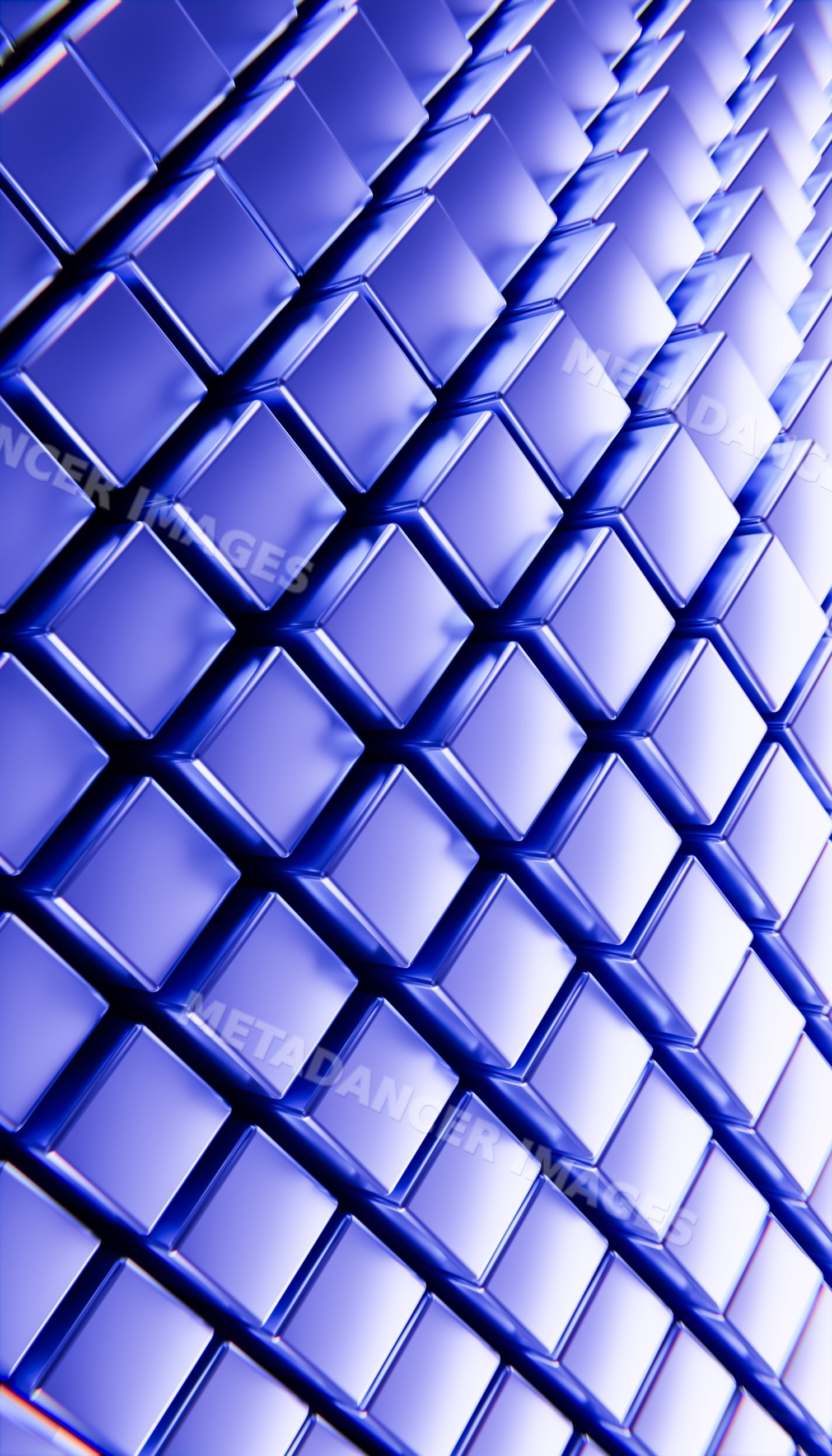 Purple 3d cubes repeating geometric pattern abstract background