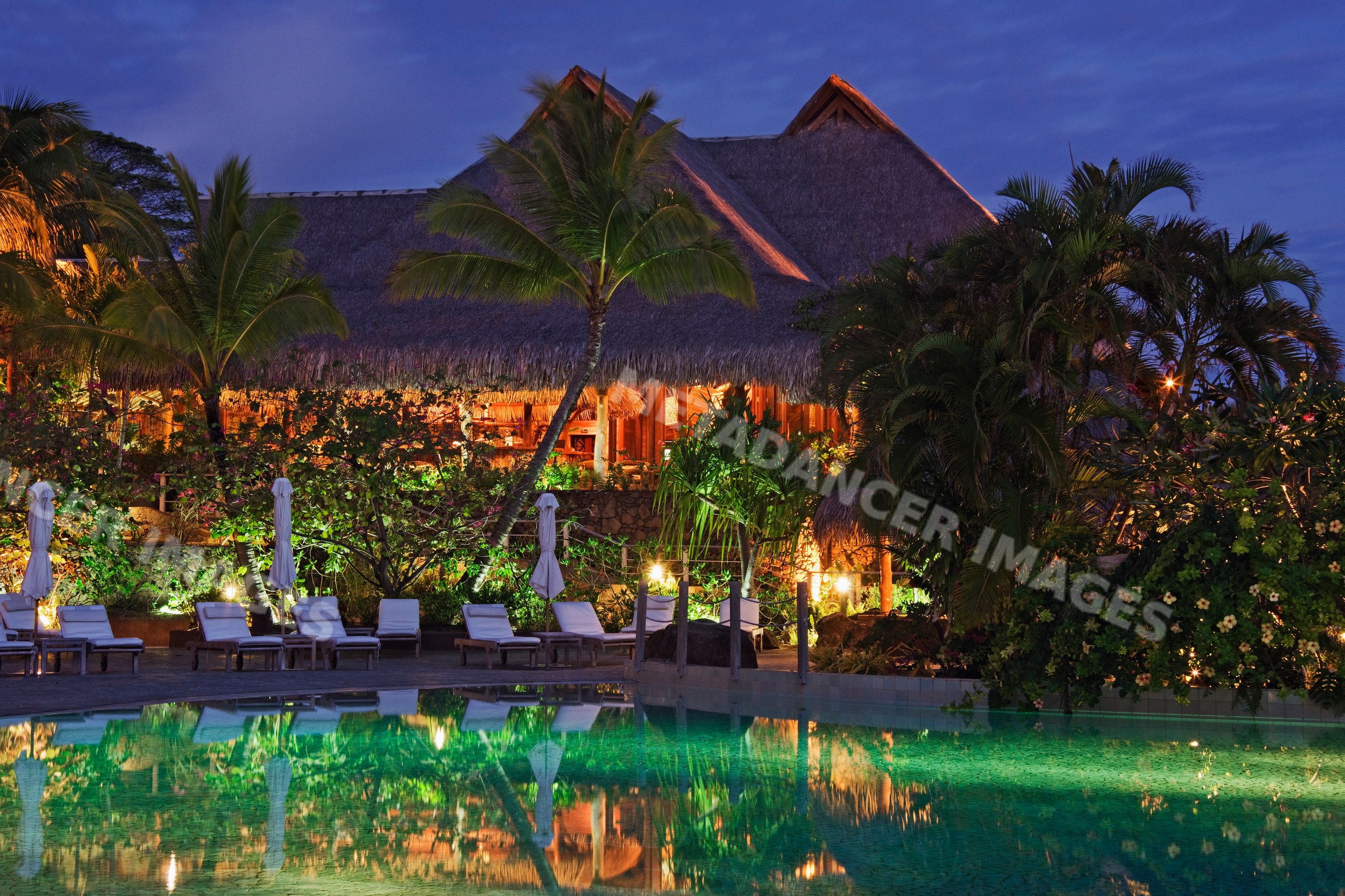 The bora nui resort, french polynesia