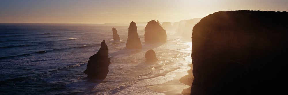 Twelve apostles sea stacks