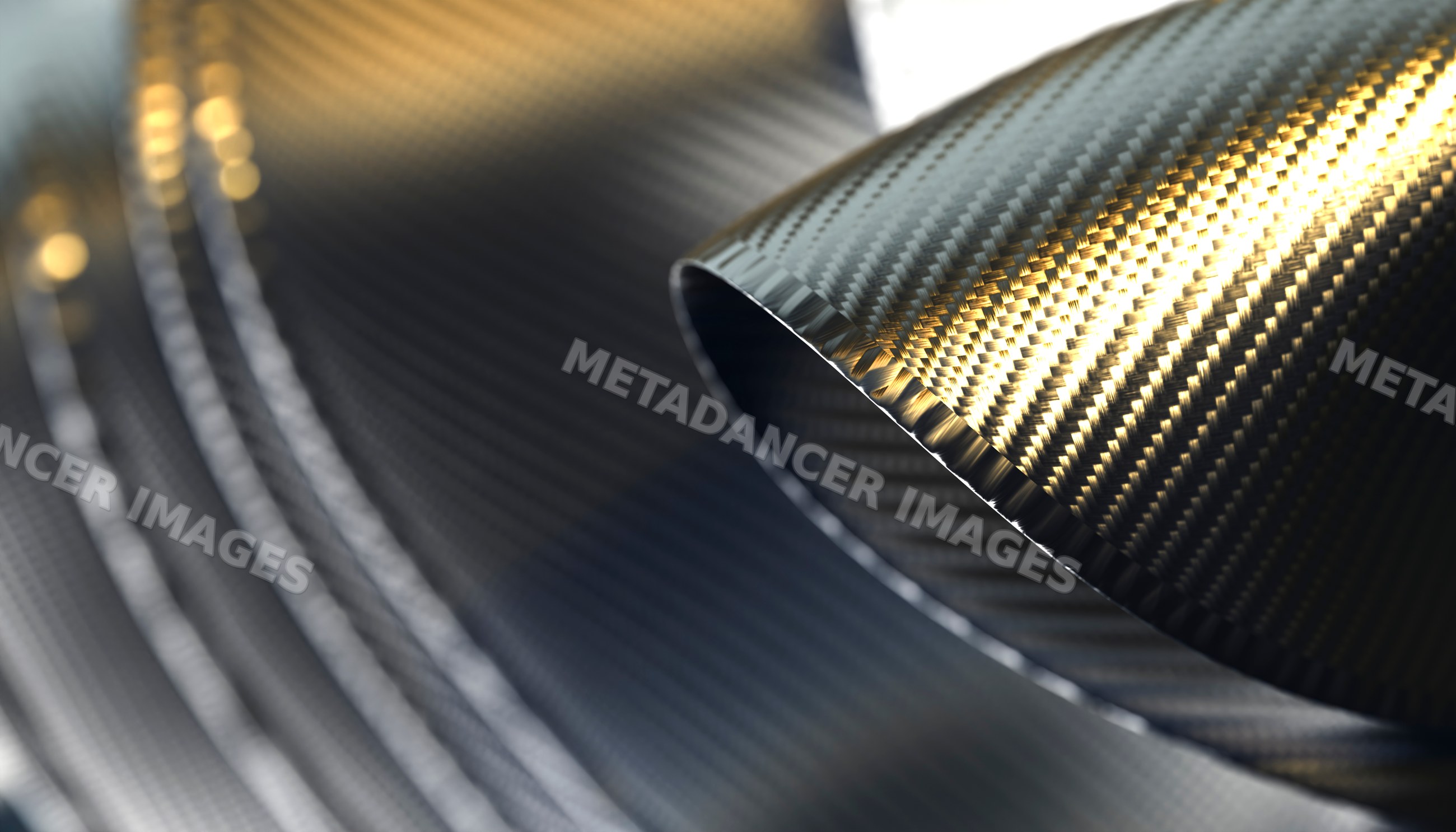 Rolled fabric with detailed weave texture close-up
