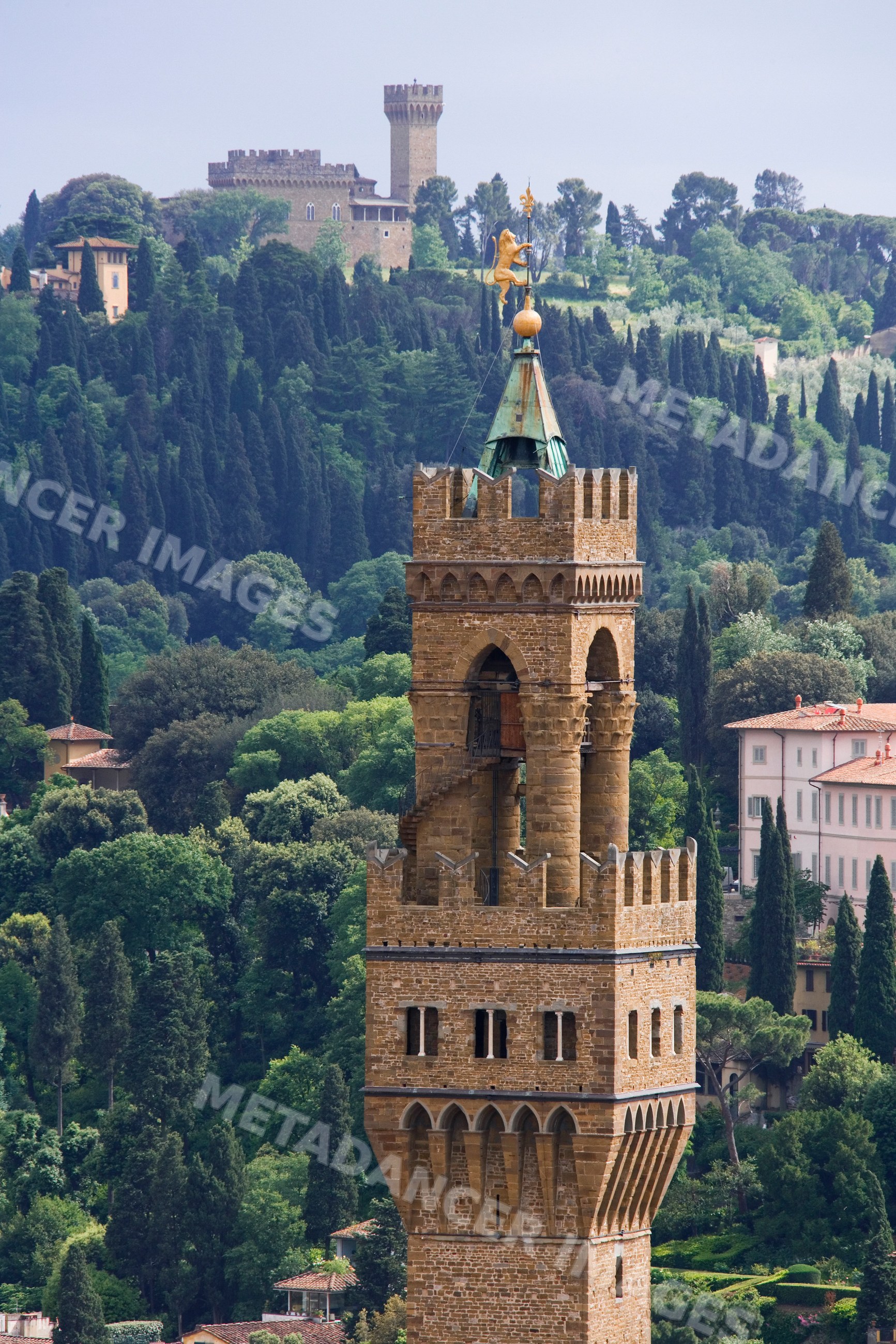 Tower of the uffizi gallery, italy