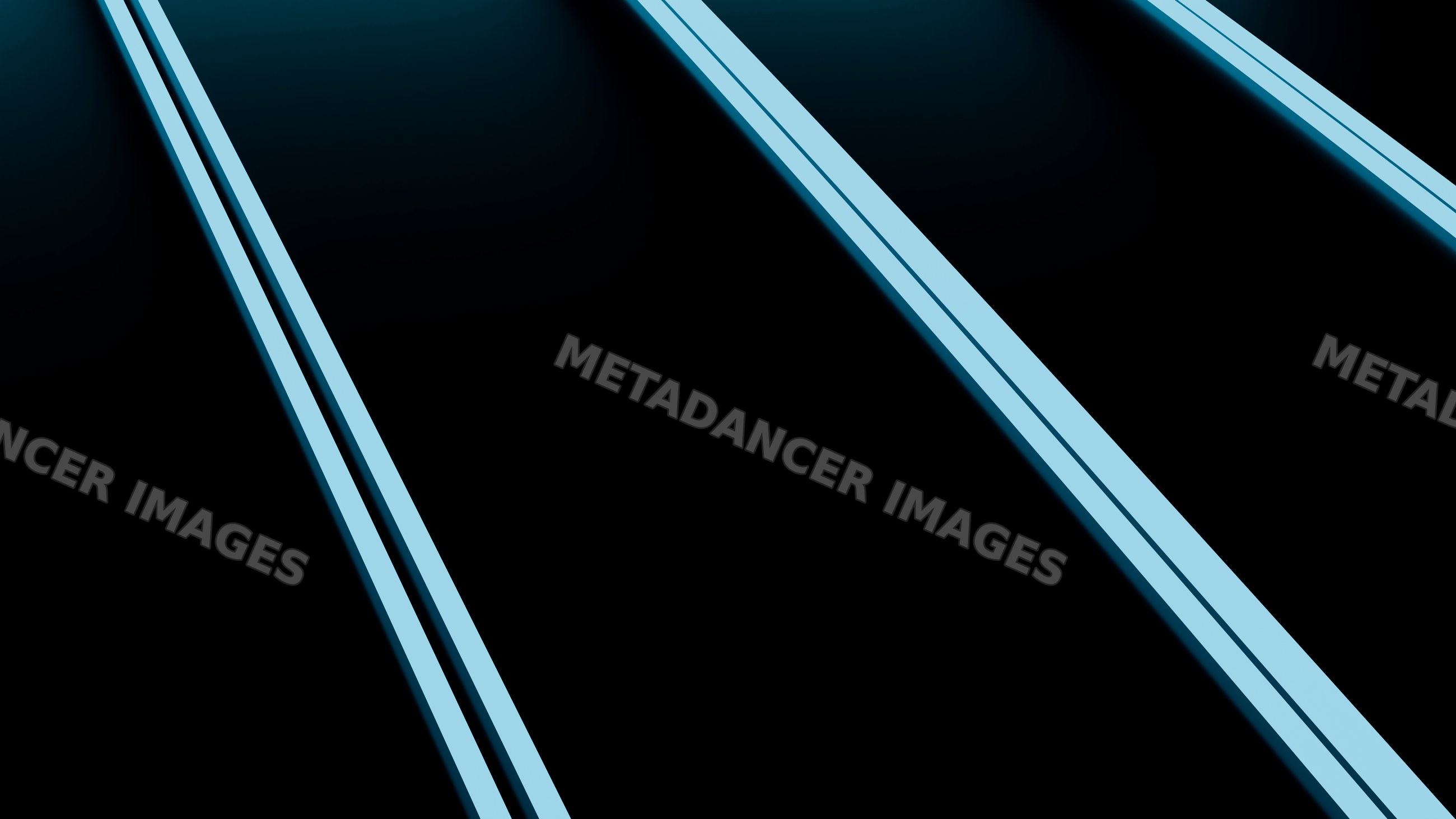 Abstract digital artwork with diagonal blue stripes
