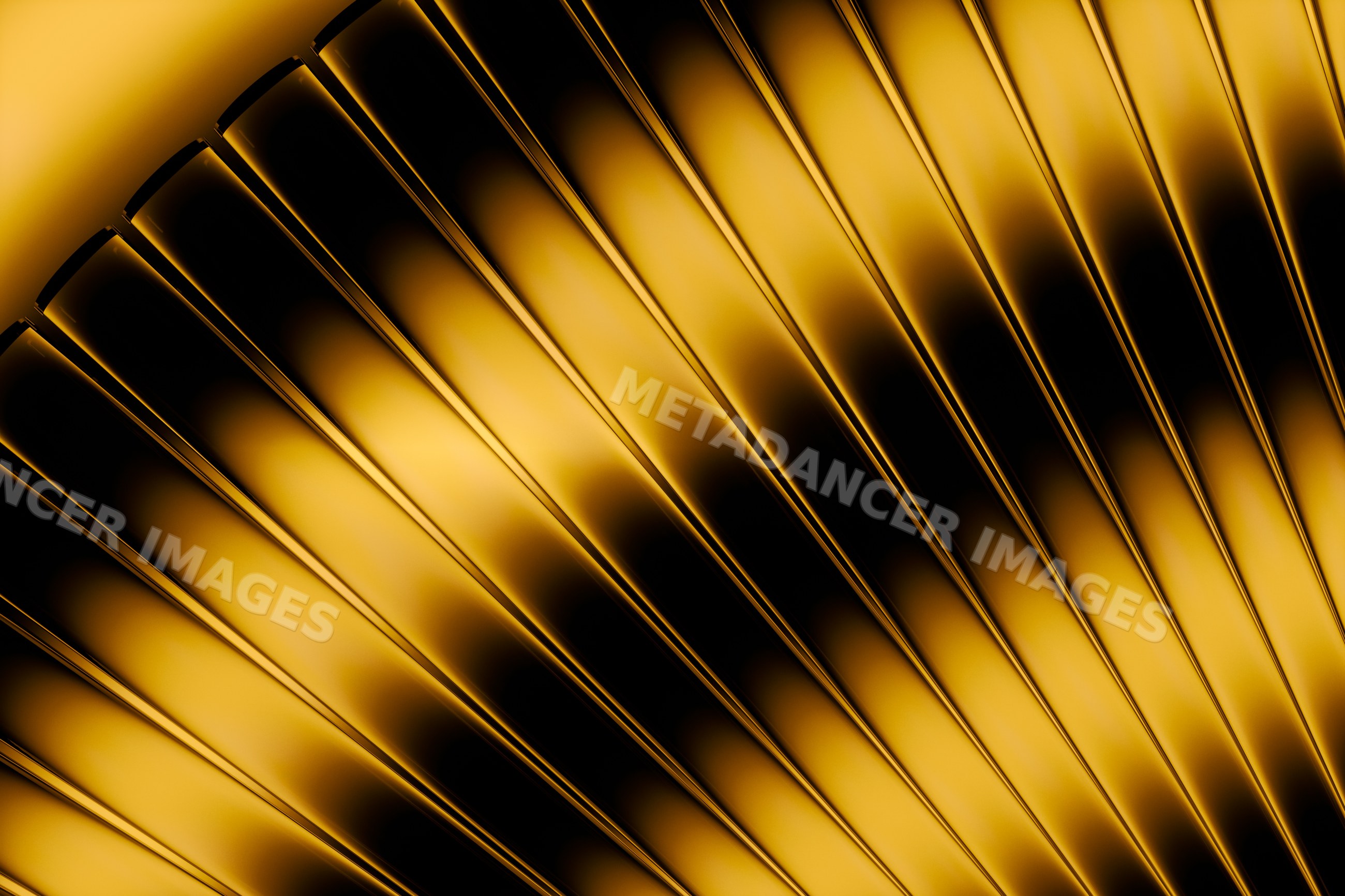Golden metallic abstract background