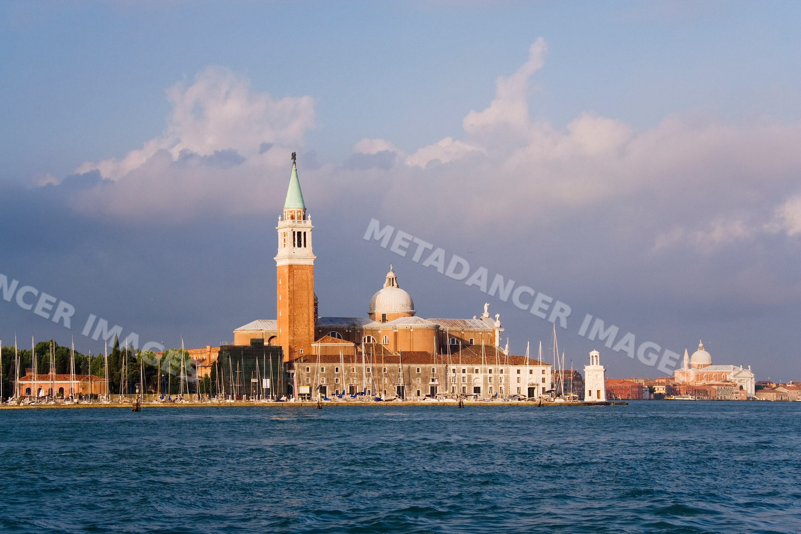 Church of san giorgio maggiore on venice island waterfront