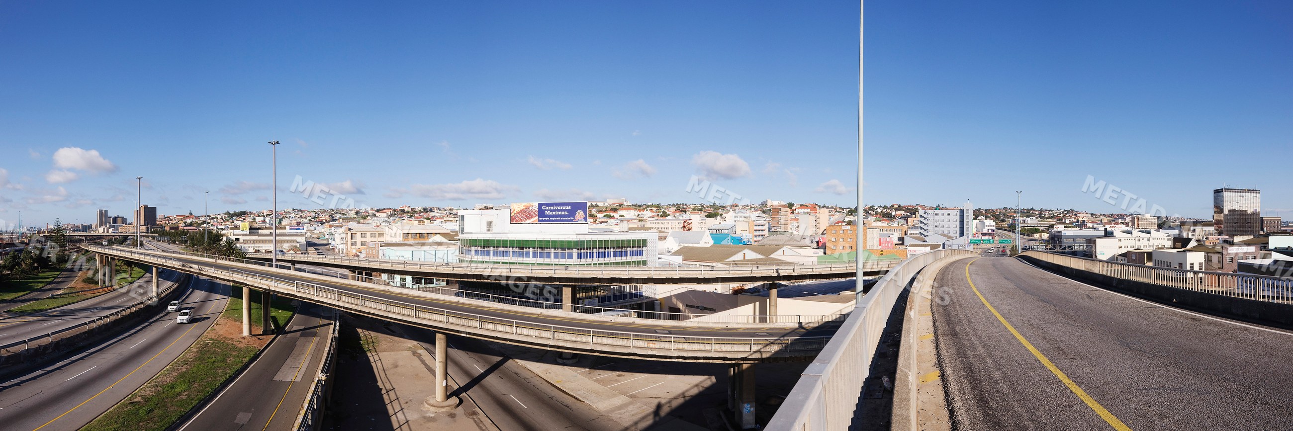Highways leading to port elizabeth urban area, south africa