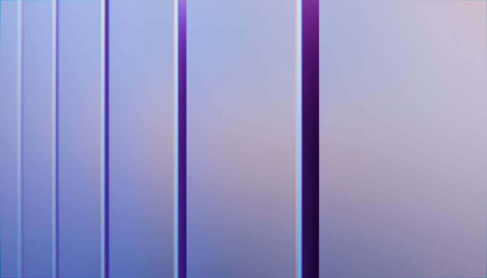 Abstract blue and purple gradient vertical lines with modern