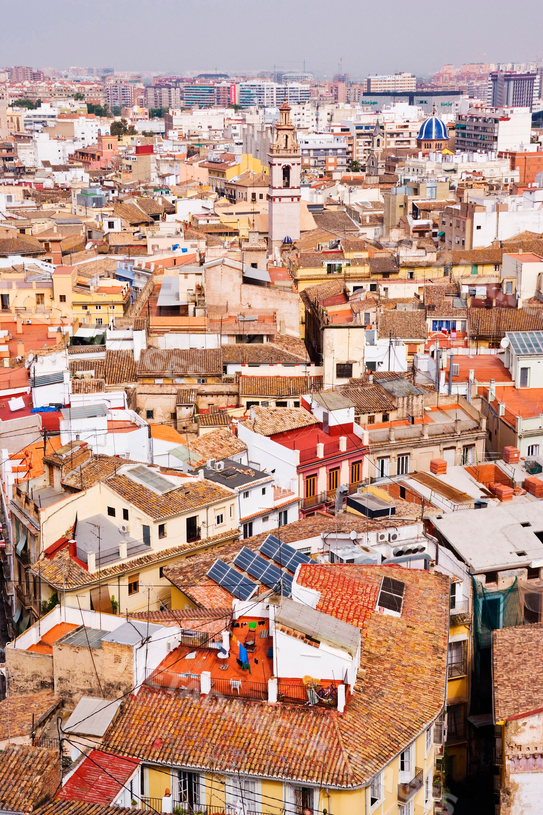 Urban cityscape of valencia Spain