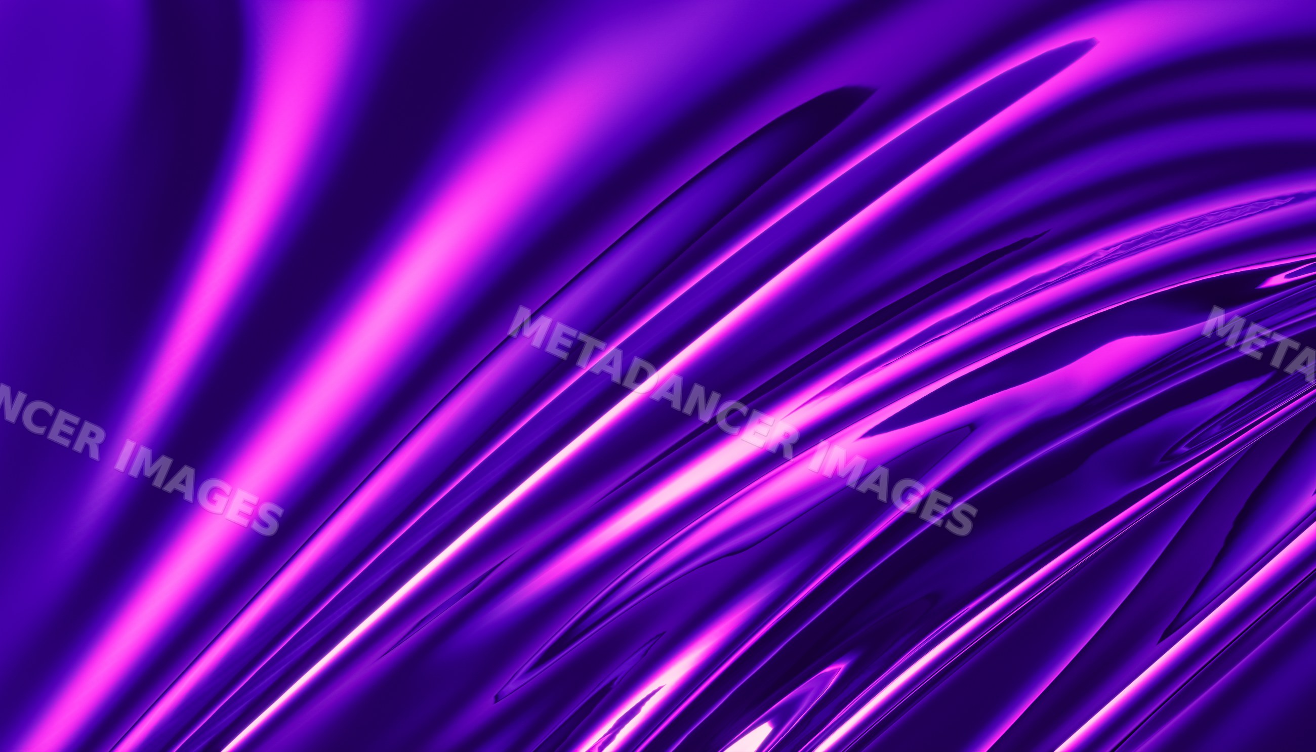Abstract digital artwork with smooth flowing purple and pink waves