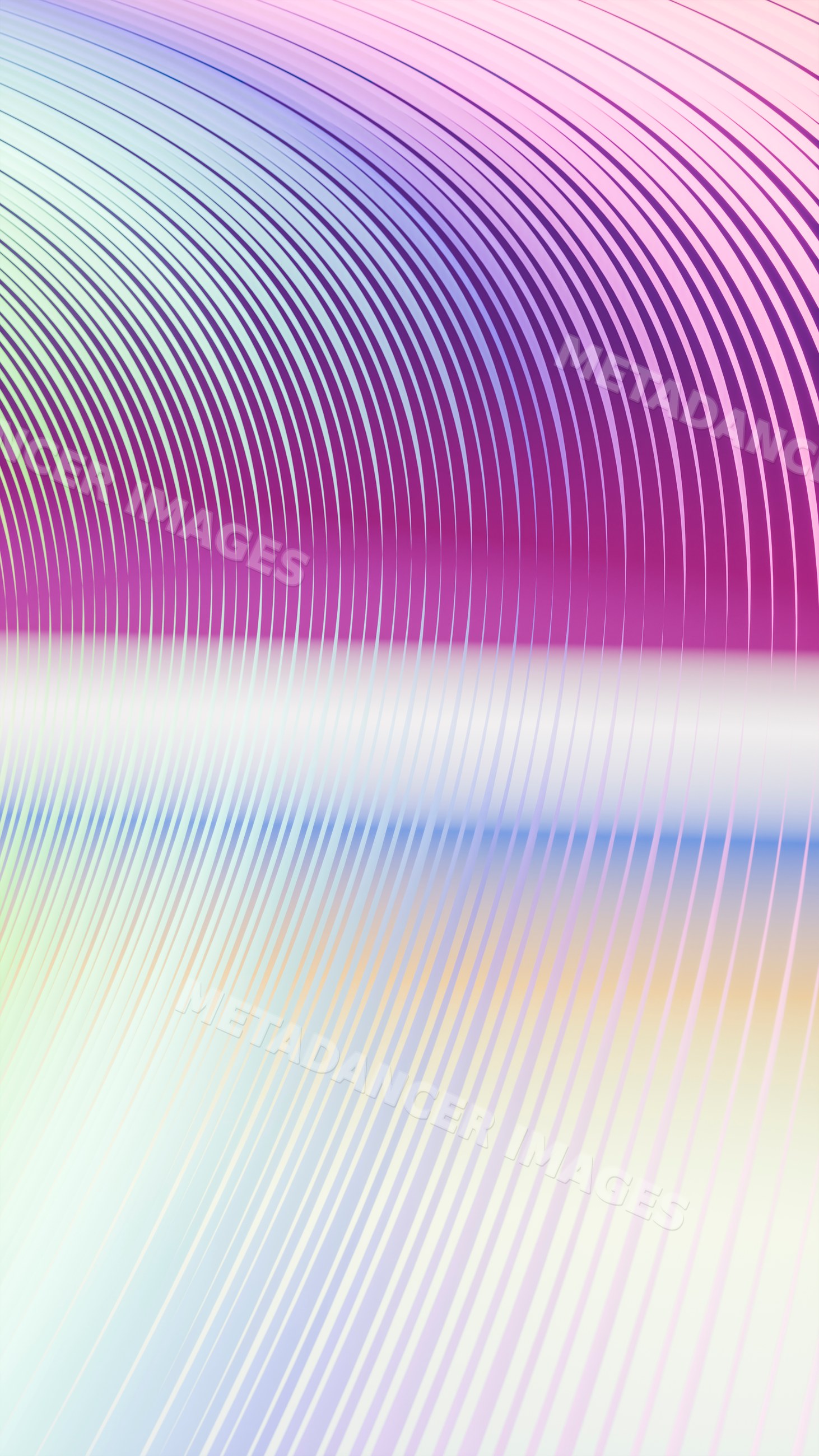 Abstract colorful curved lines in gradient pattern illustration