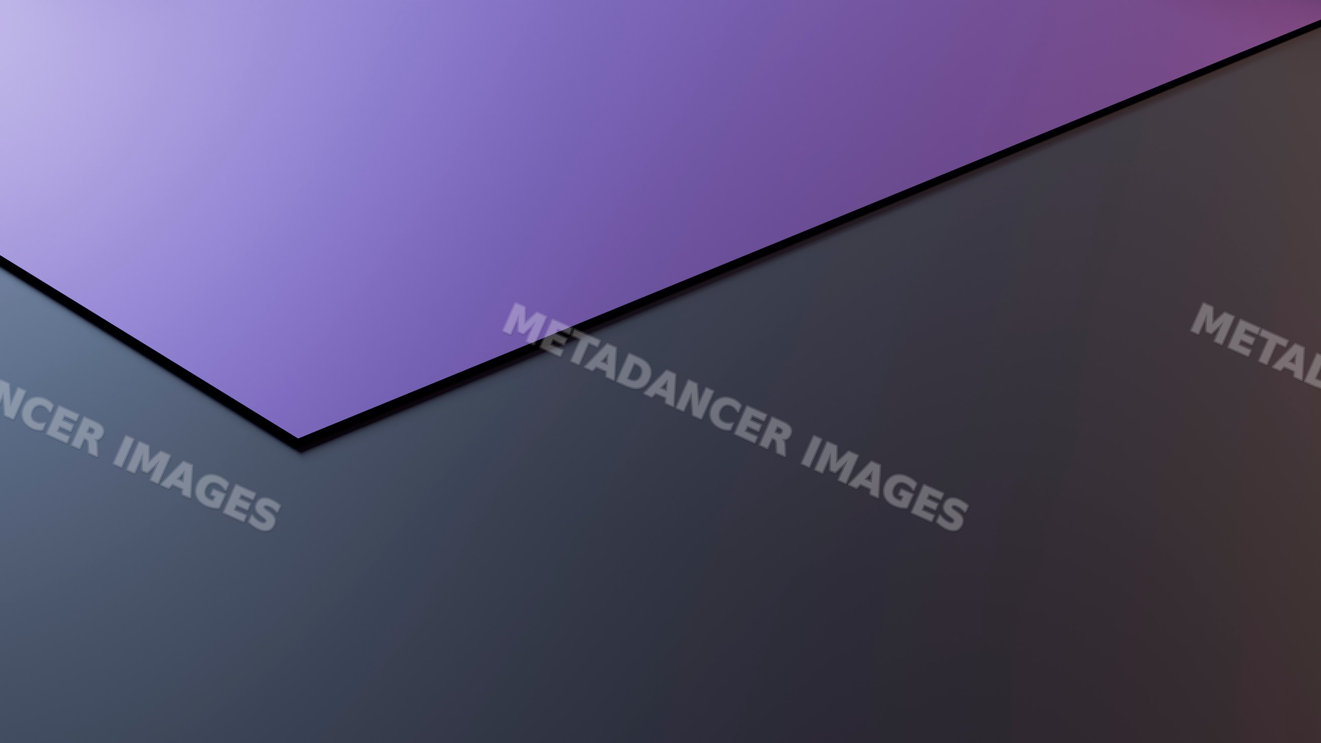 Minimal abstract digital illustration with overlapping purple