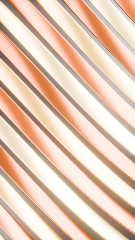 Abstract geometric pattern with diagonal shiny orange