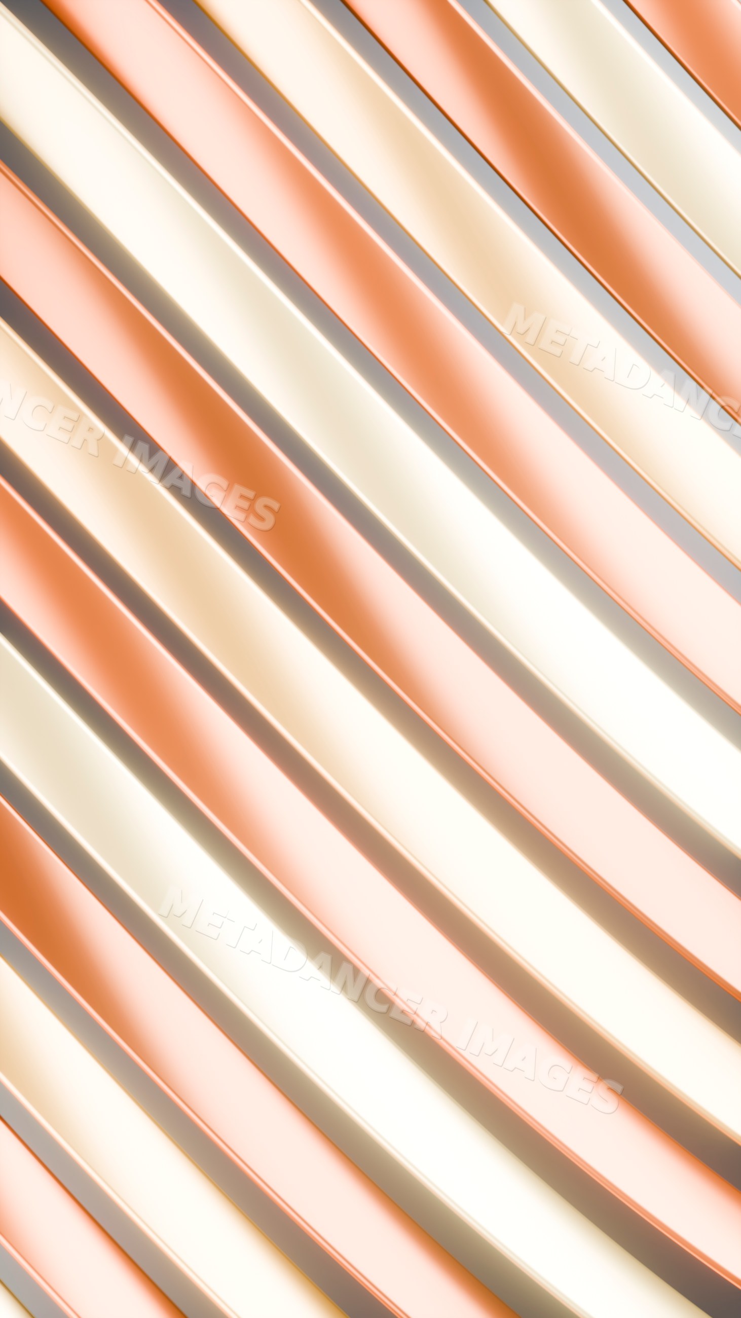 Abstract geometric pattern with diagonal shiny orange