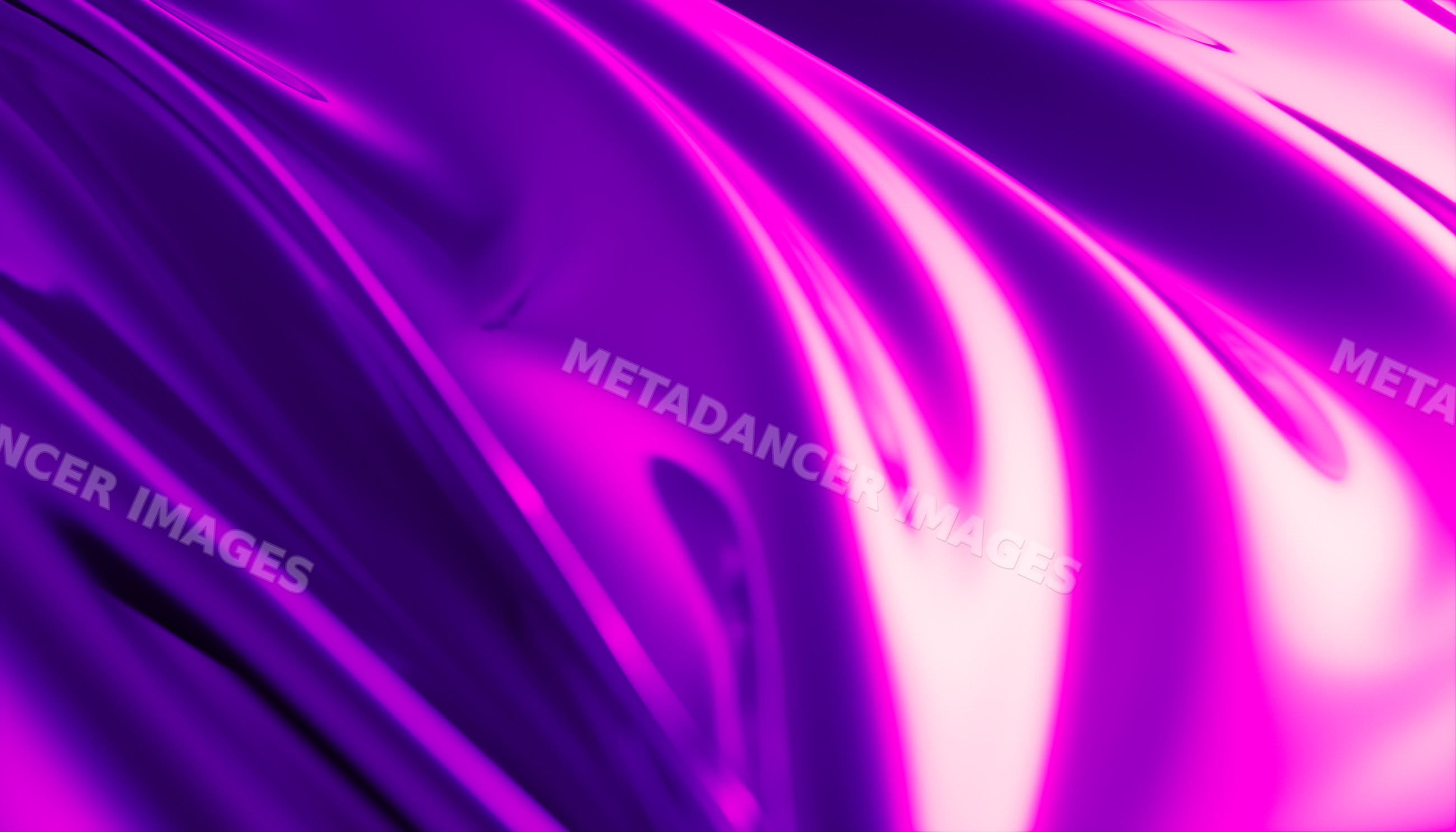 Abstract smooth shiny purple and pink digital fluid art wallpaper