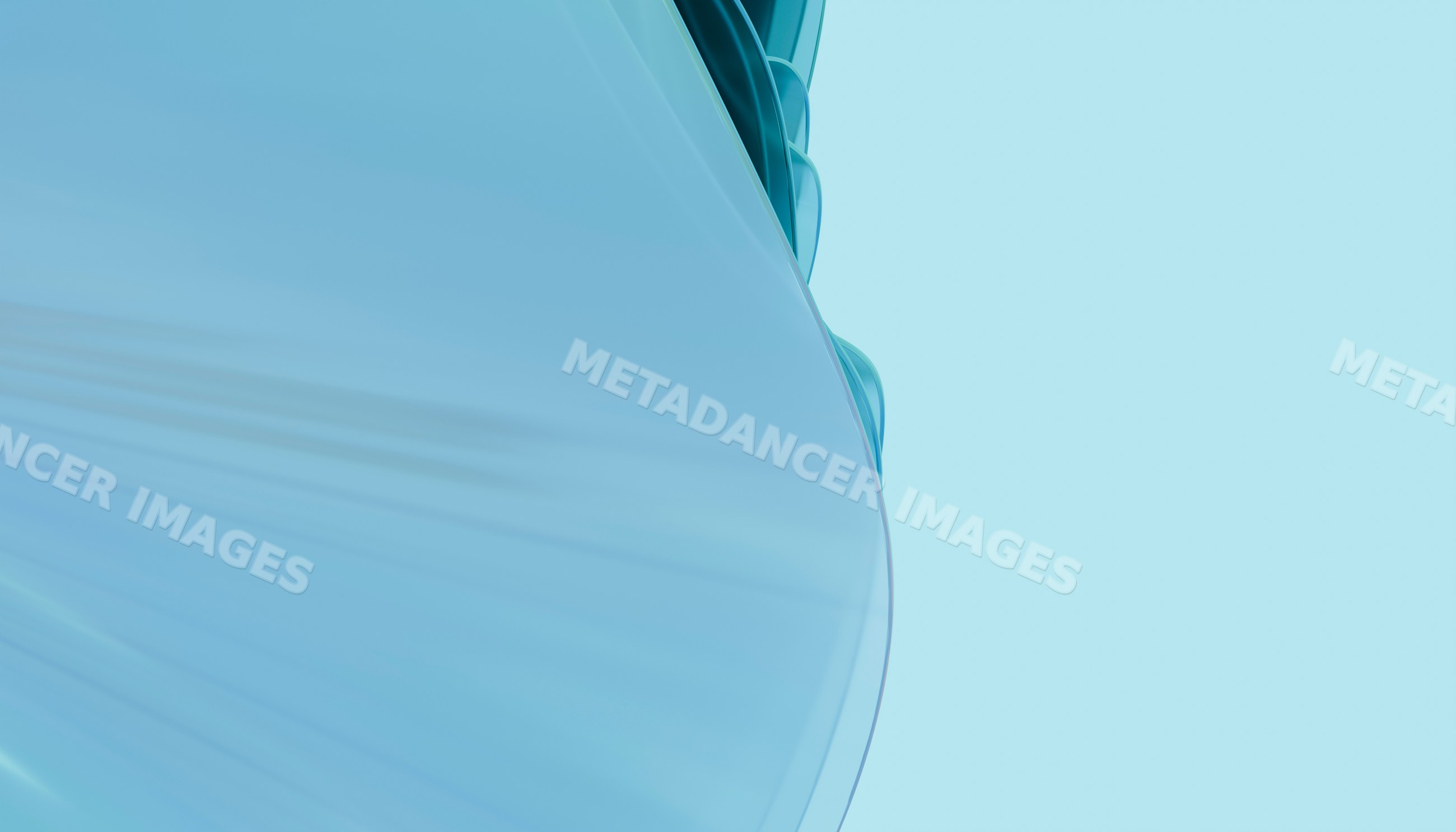 Curved glass facade detail on a modern office building