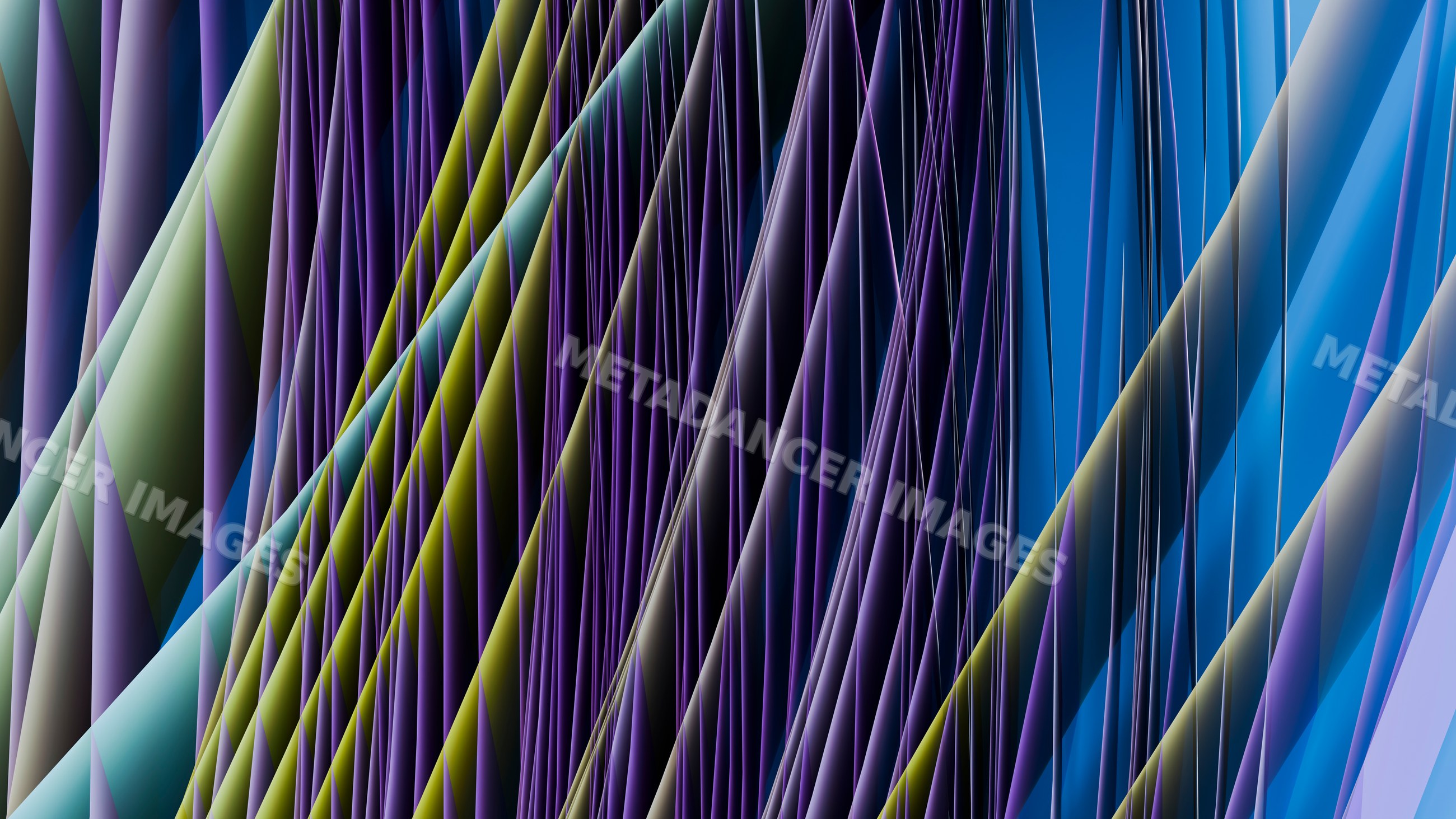 Abstract digital art with colorful woven diagonal lines pattern