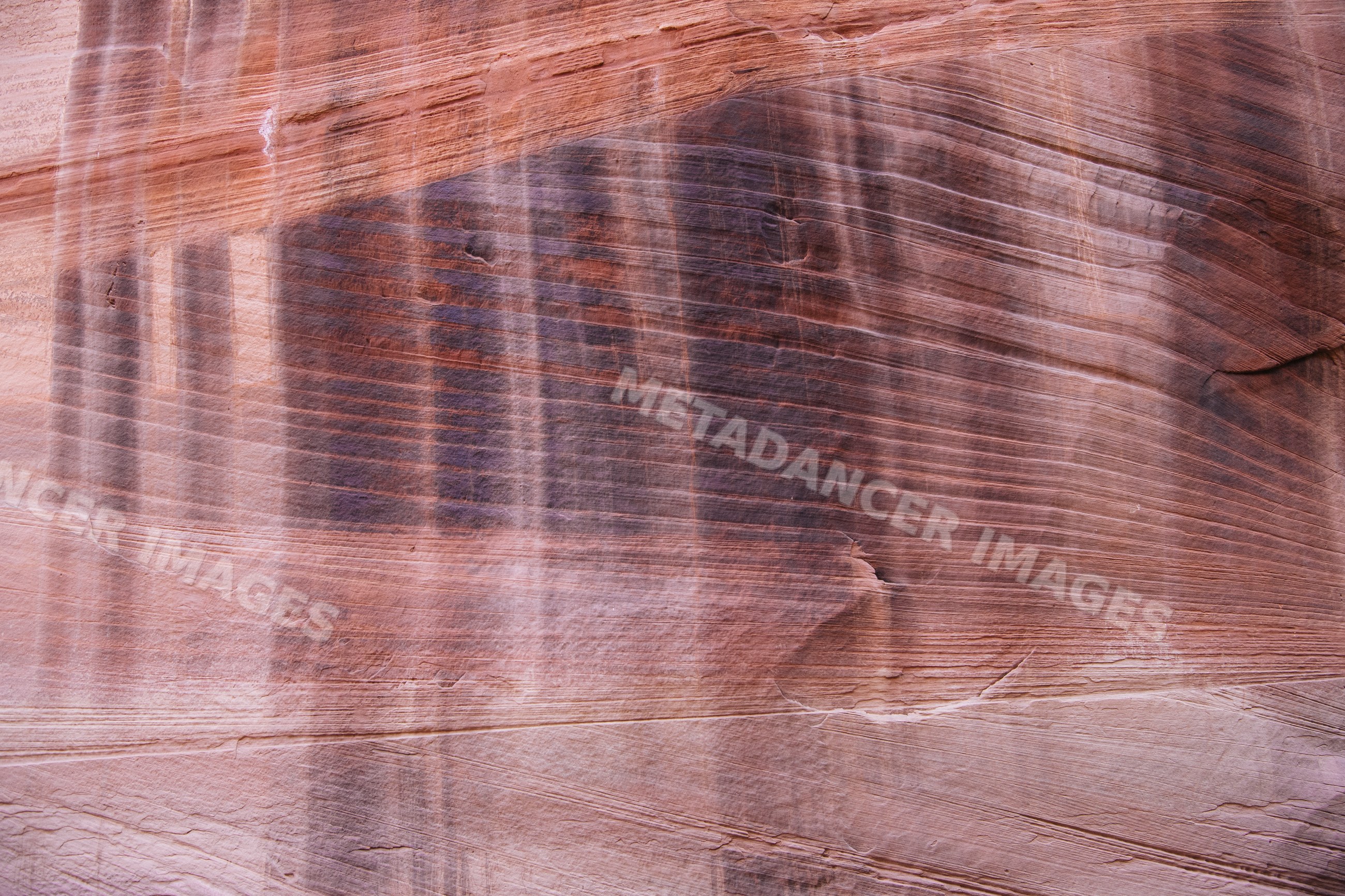 Buckskin gulch slot canyon sandstone rock formation
