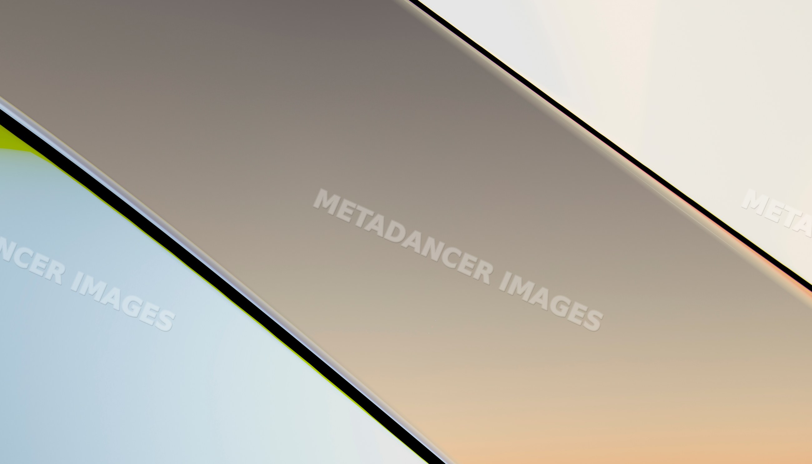 Smooth abstract curved surfaces with pastel color gradients