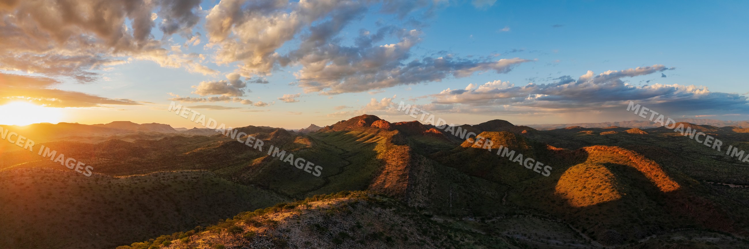 Sunset from Etambura Camp