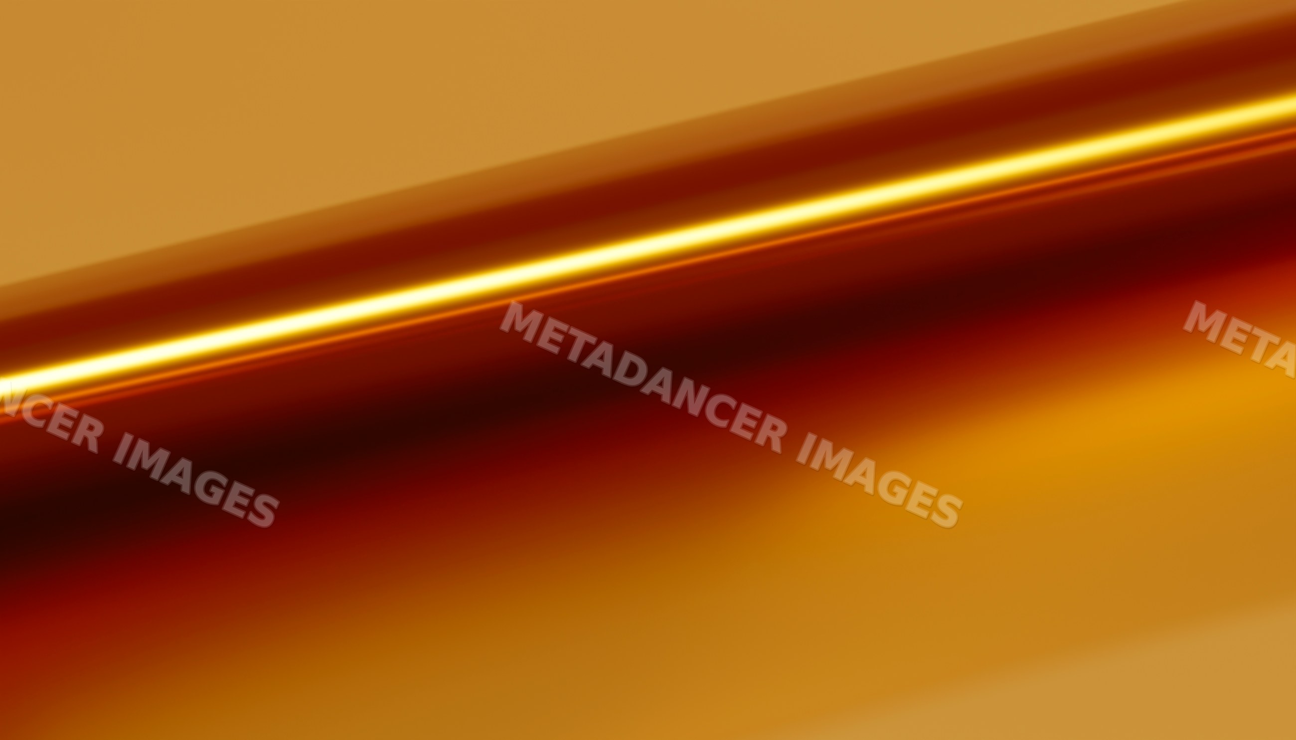 Abstract smooth golden liquid texture with warm gradient tones