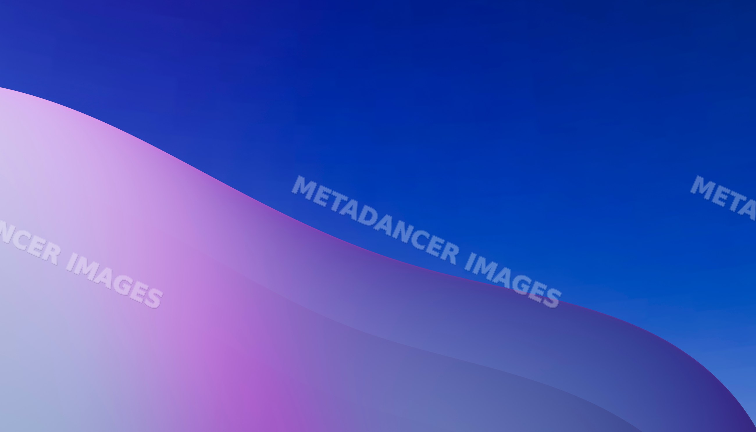 Abstract digital rendering of a smooth purple and pink gradient curved