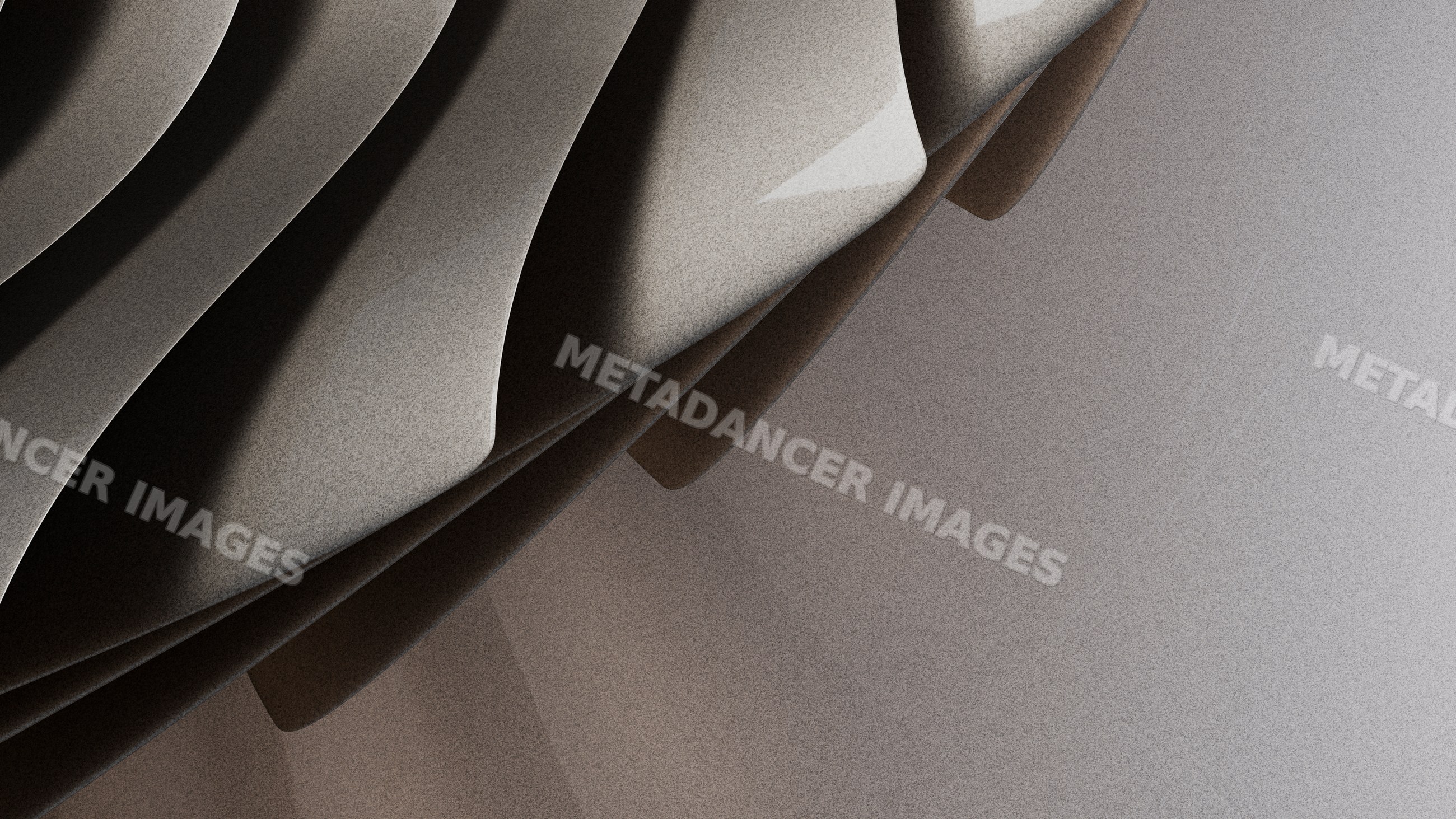 Abstract layered curved shapes with smooth texture illustration