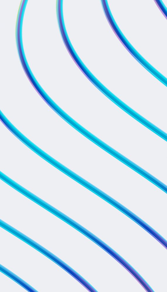 Blue and purple curved lines forming an abstract flowing pattern