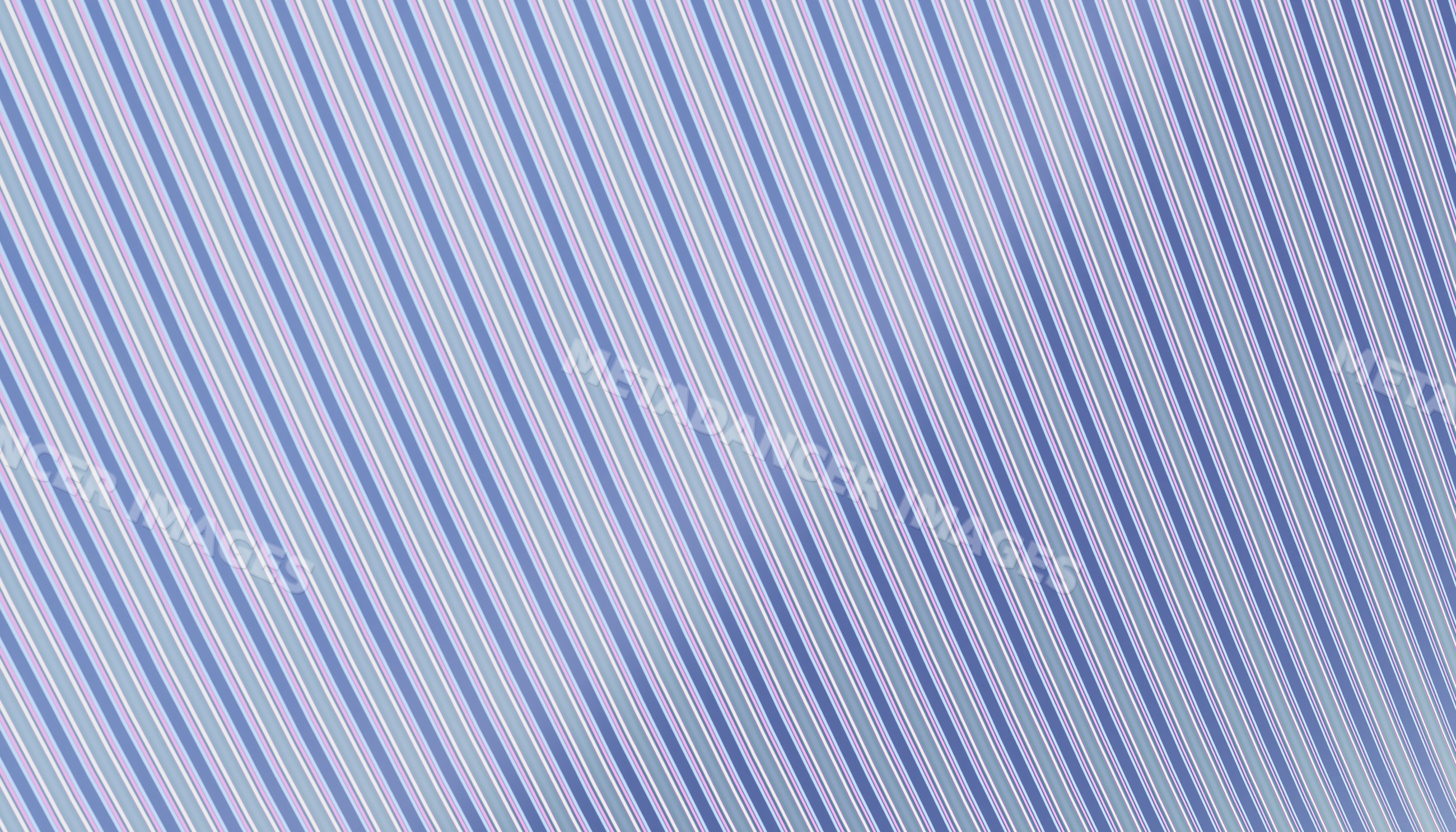 Striped fabric with blue, white, and red diagonal lines pattern