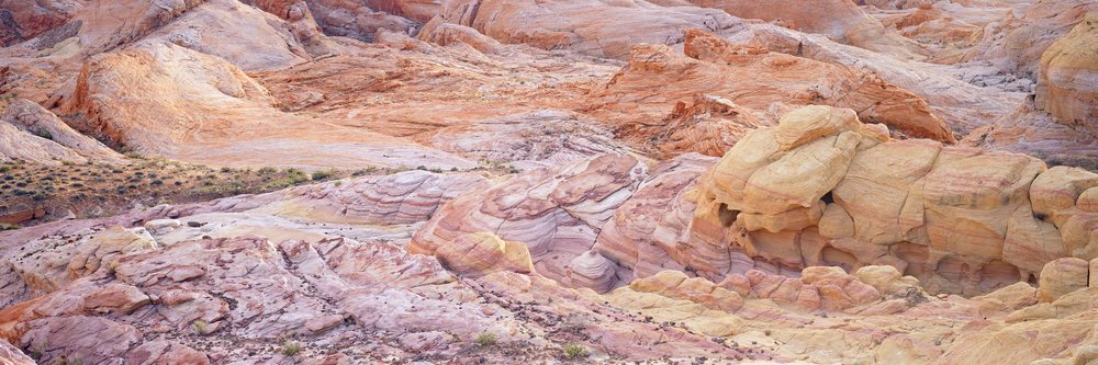 Sandstone formations nevada