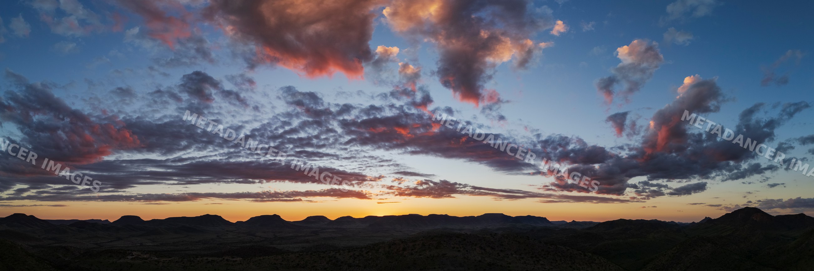 Sunset from Etambura Camp