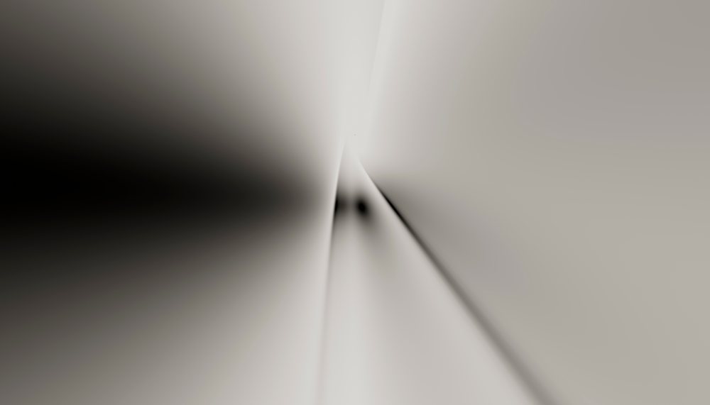 Monochrome abstract design with soft gradients and subtle shadows