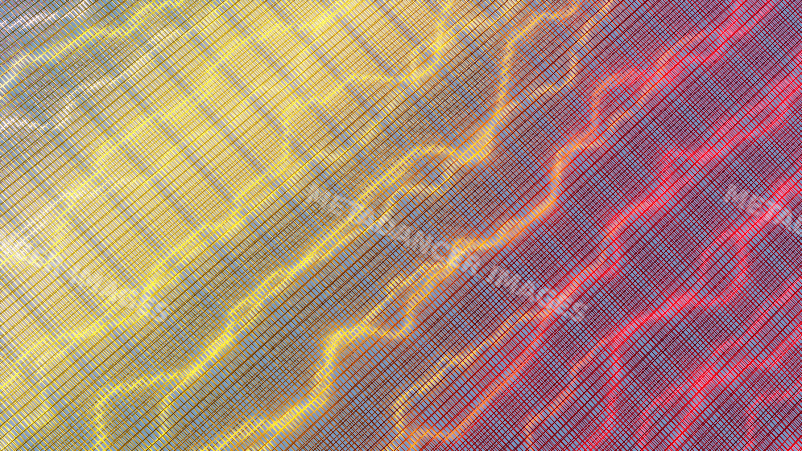 Abstract colorful grid pattern with yellow and red gradients
