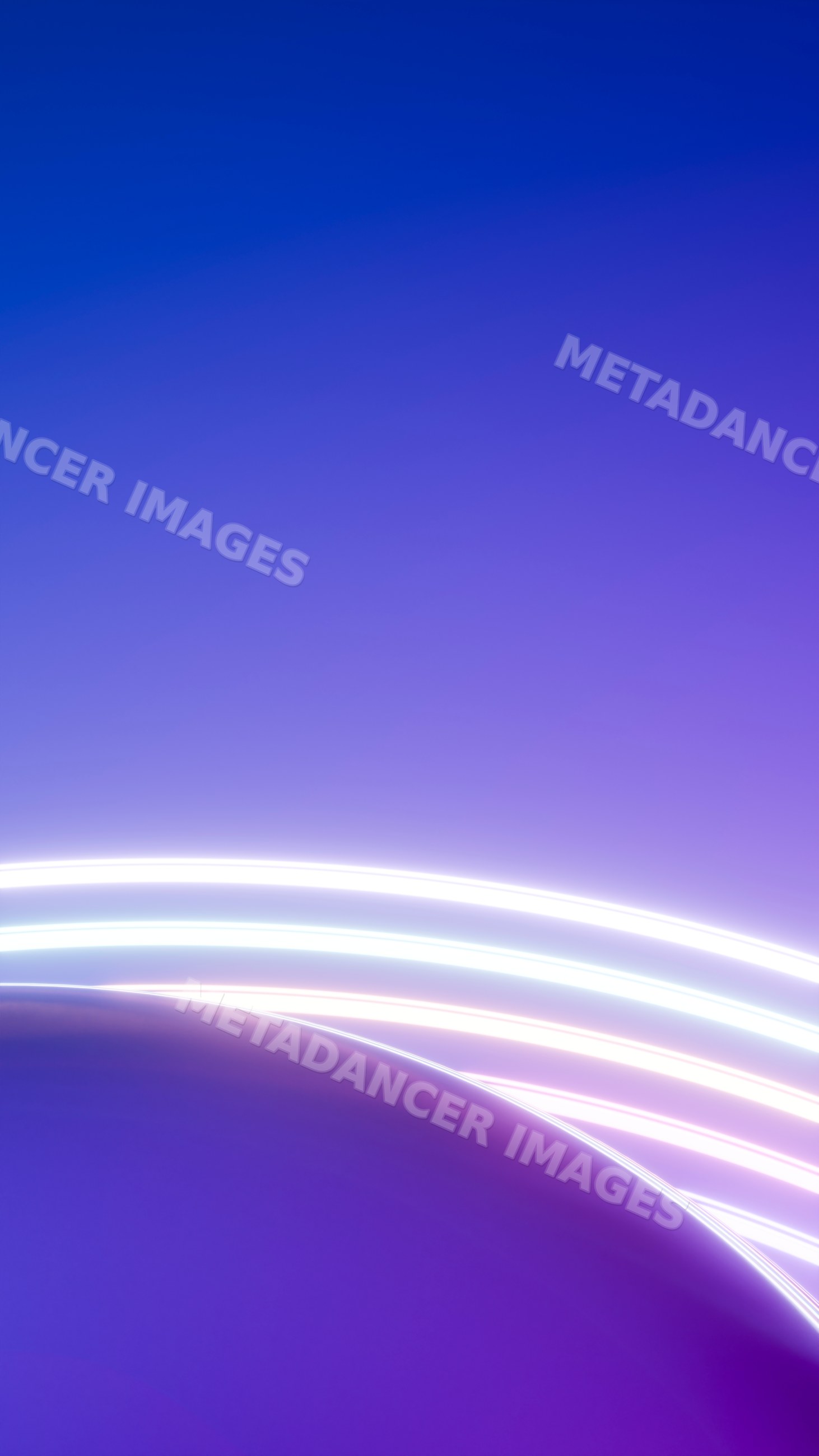 Abstract purple sphere with glowing curved lines digital illustration