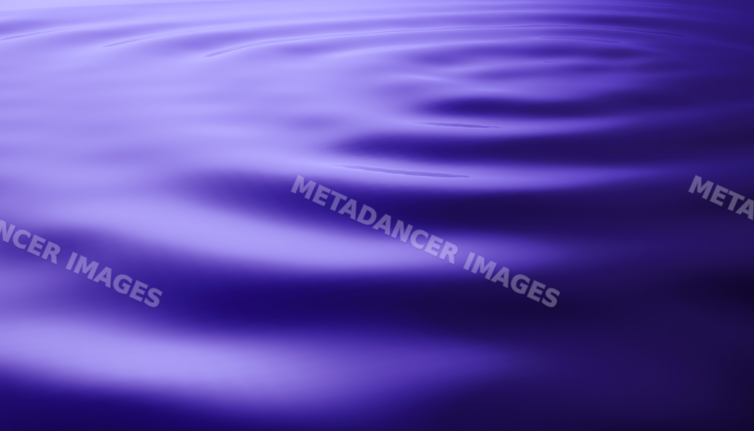 Abstract purple water surface with ripples digital render