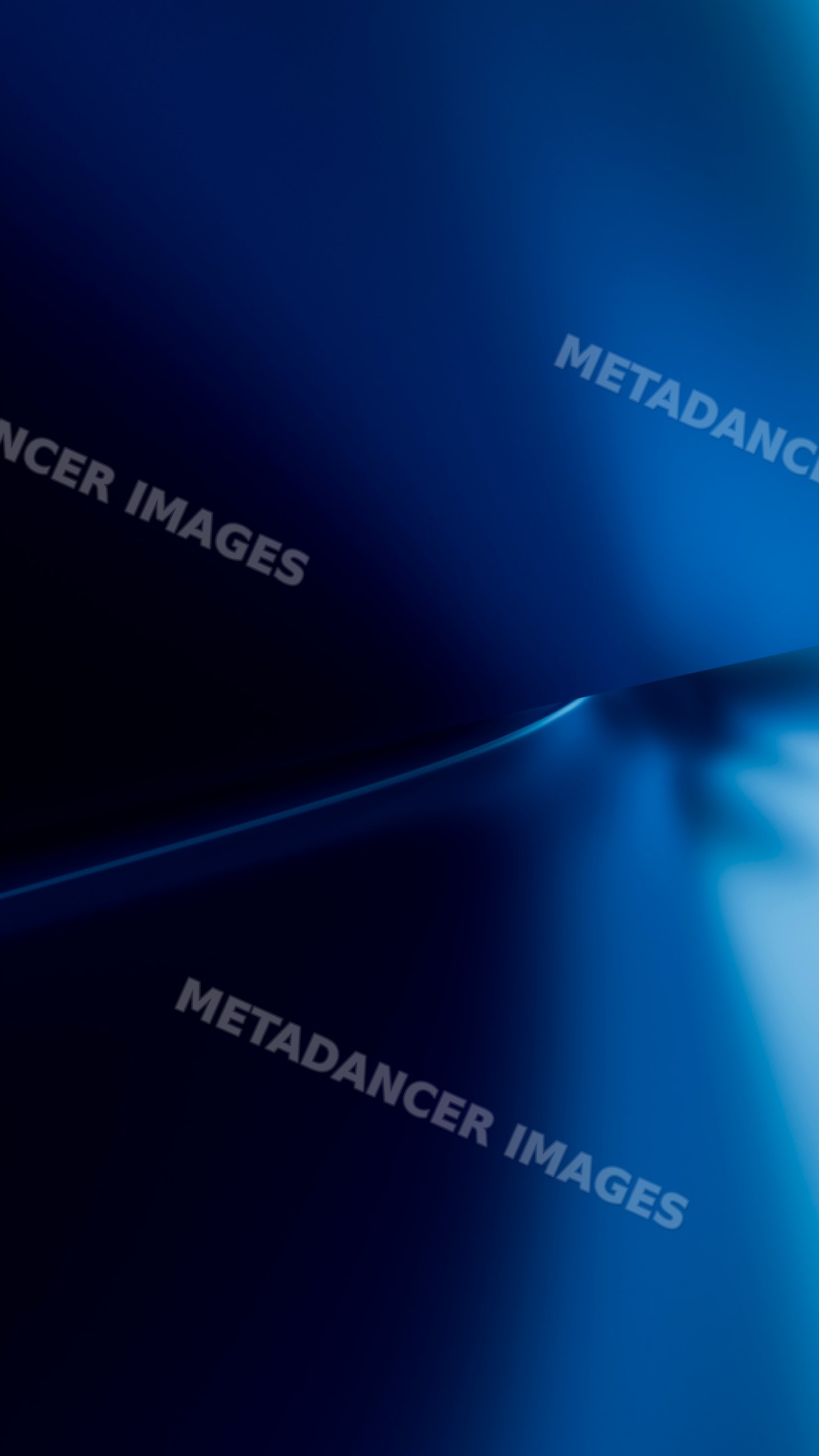 Abstract smooth blue gradient background with soft light transitions