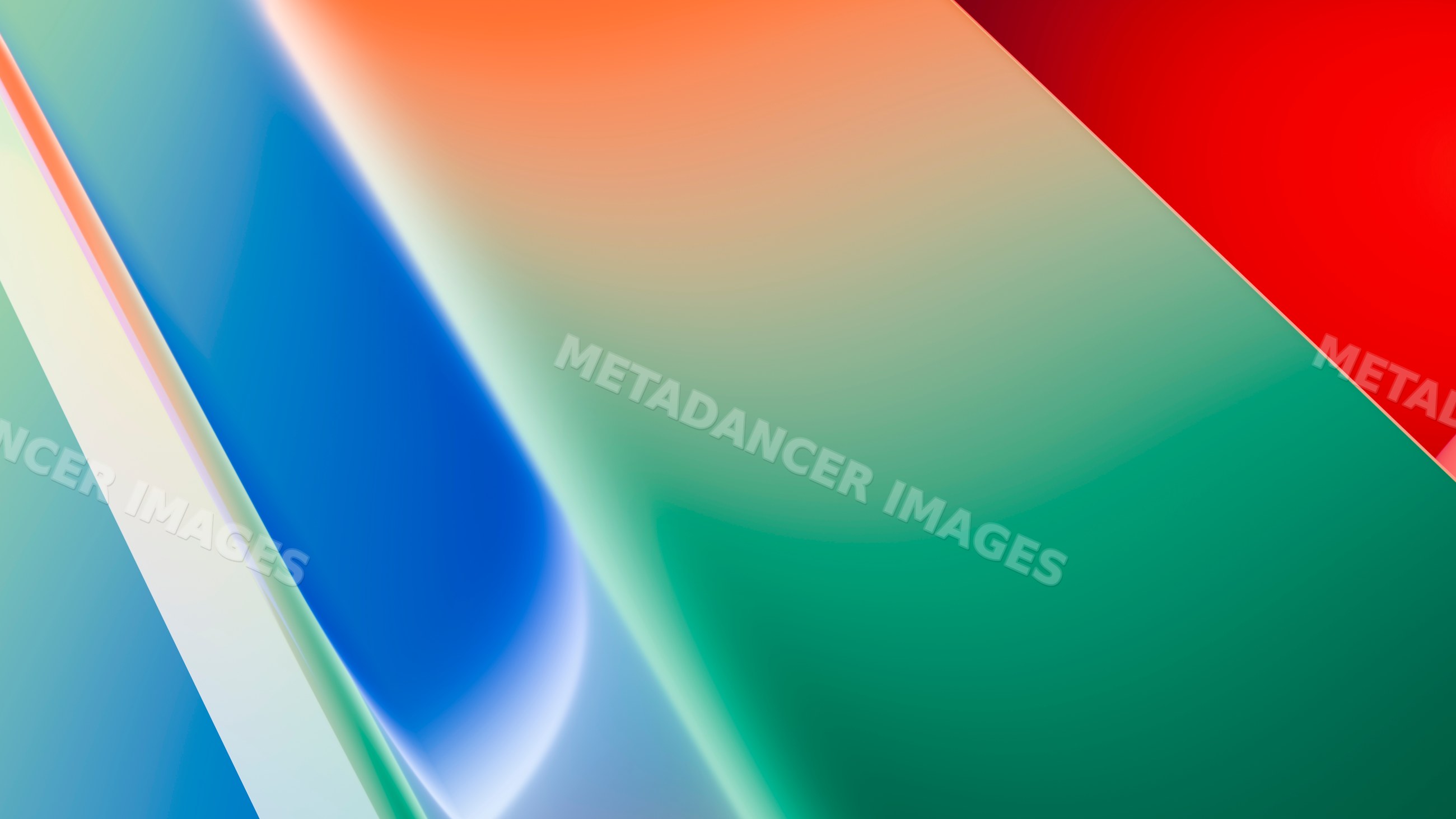Abstract colorful smooth layered gradient shapes