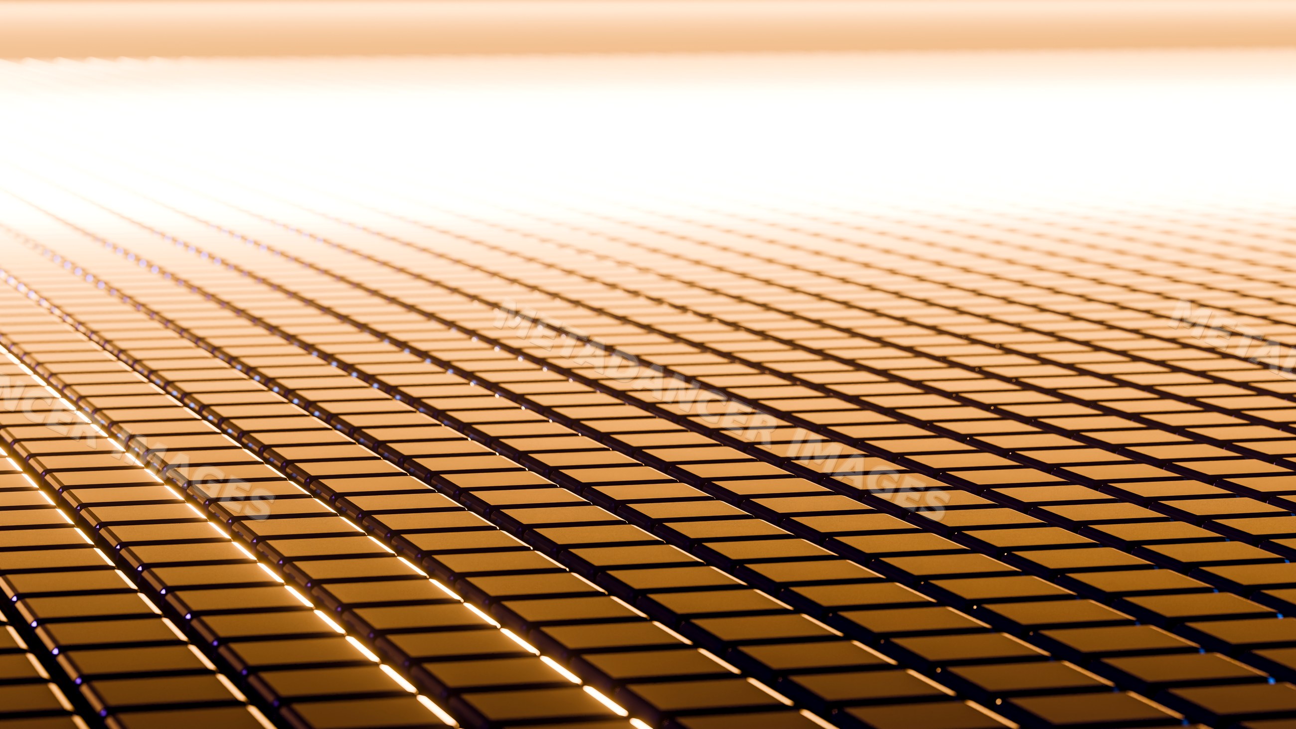 Rows of solar panels capturing sunlight for renewable energy