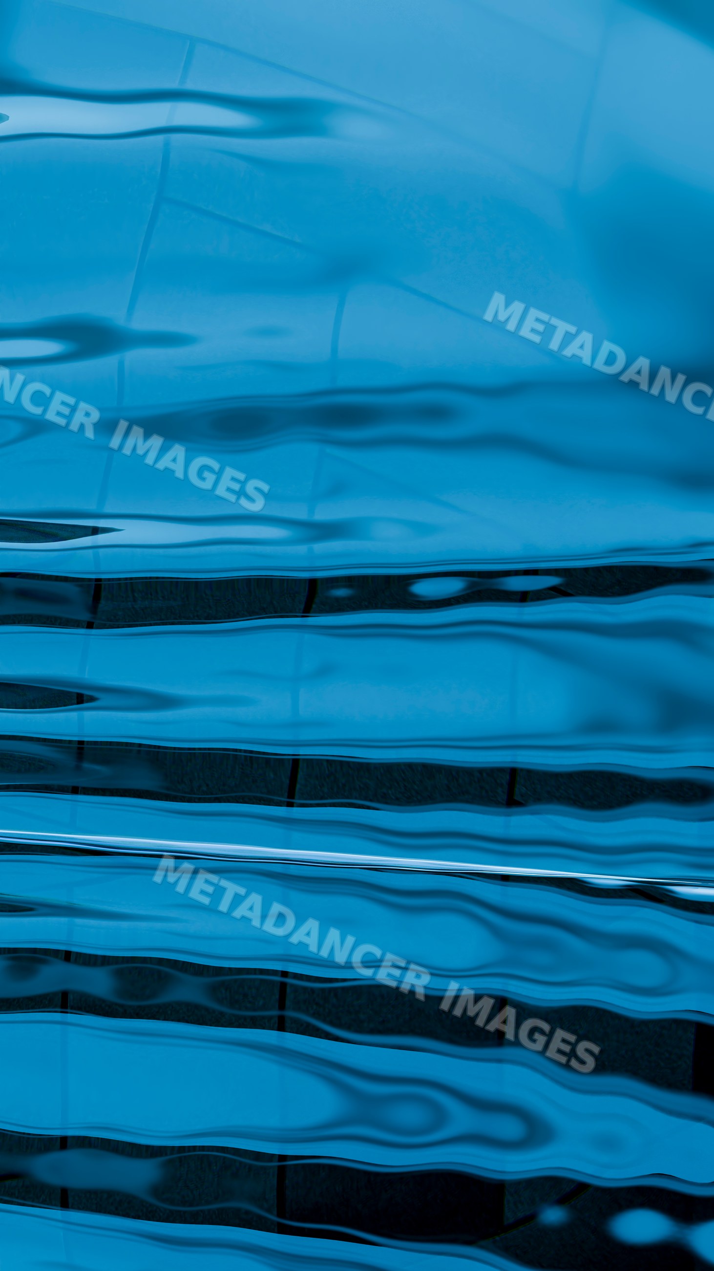 Blue abstract fluid ripple background with flowing wave patterns