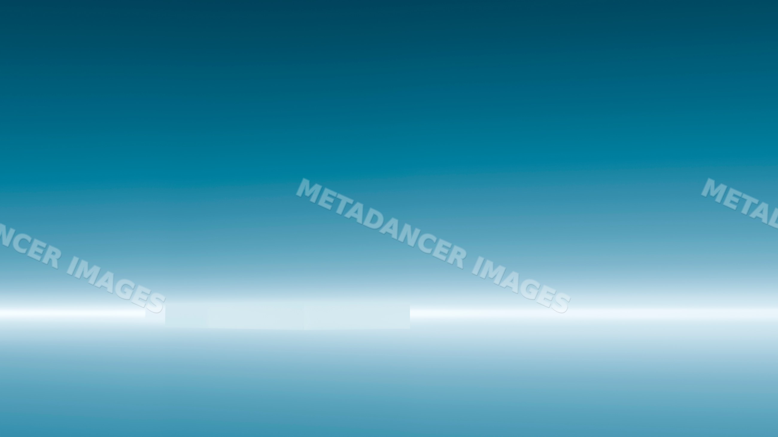 Blue gradient background with glossy surface and light reflection