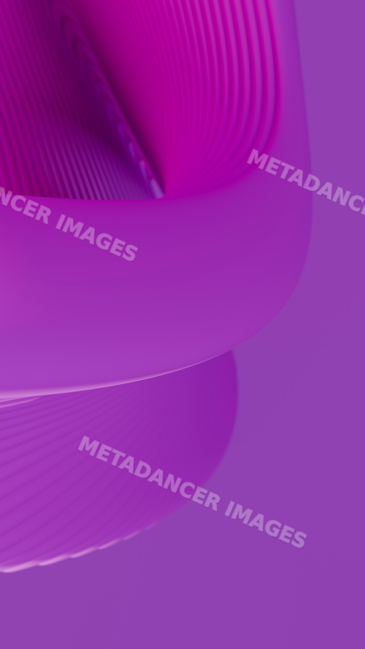 Abstract purple 3d smooth flowing curved ribbons background design