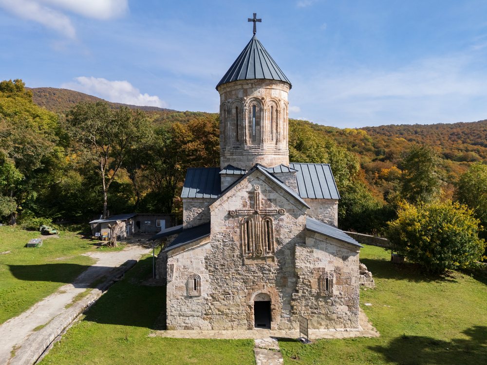 Pudzinari Monastery historic 13th-century medieval christian church