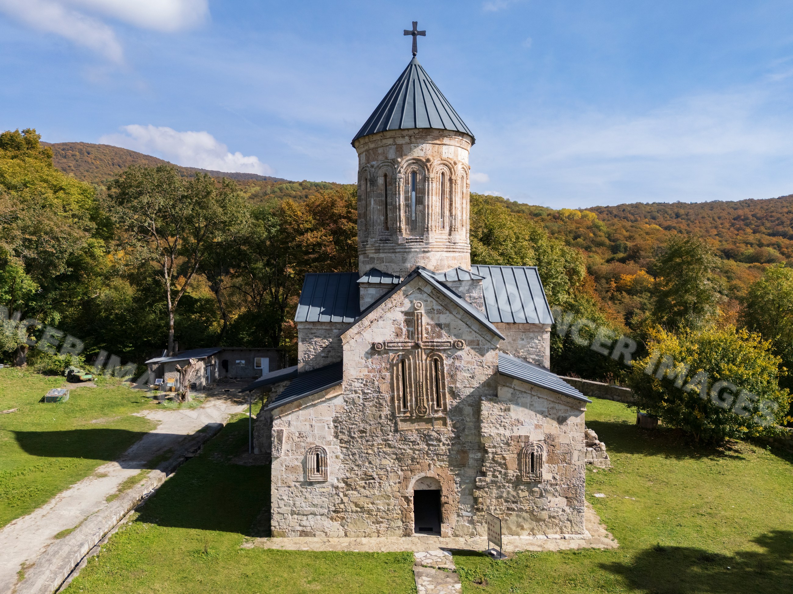 Pudzinari Monastery historic 13th-century medieval christian church