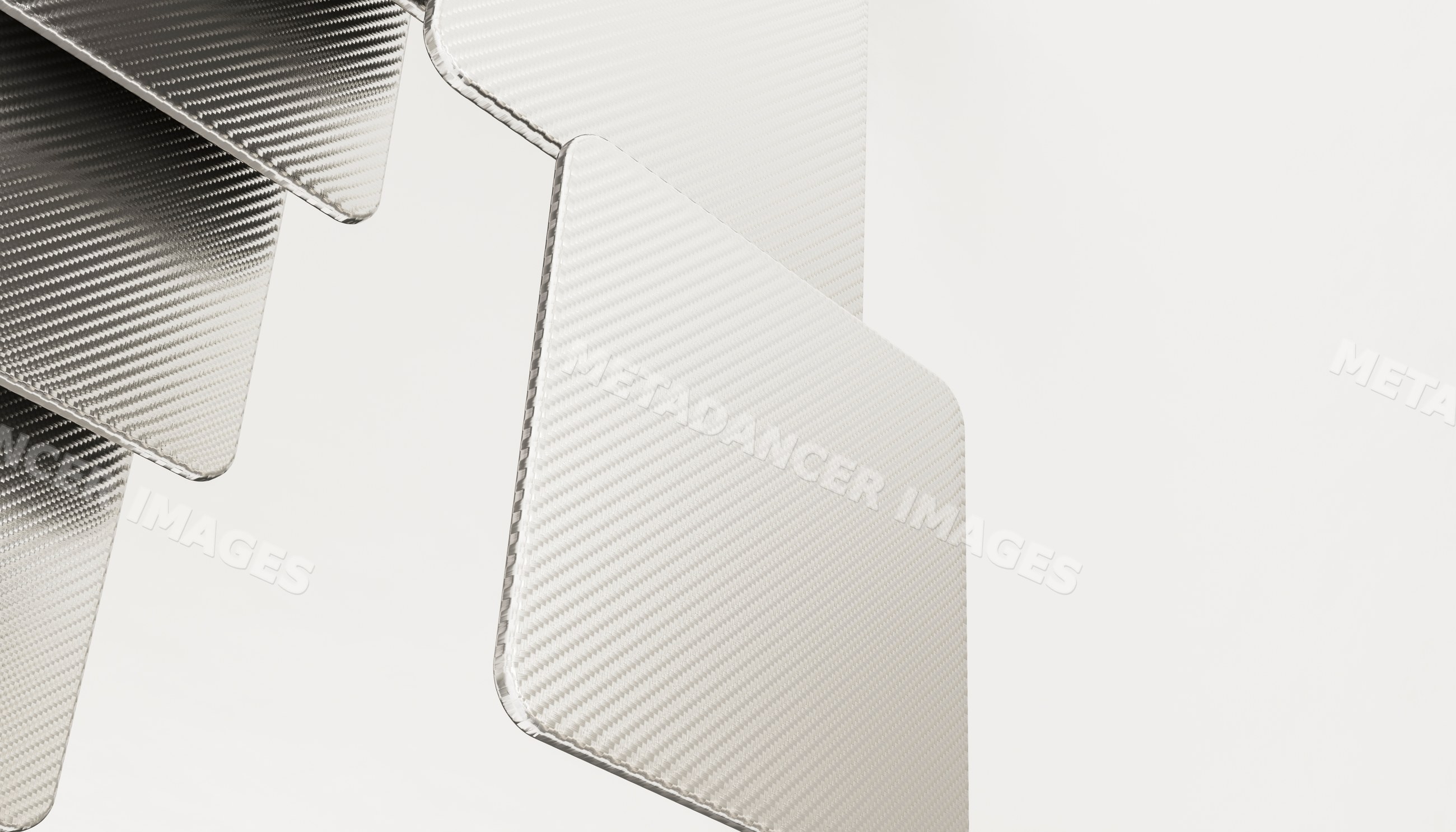 Stacked carbon fiber sheets with textured surface