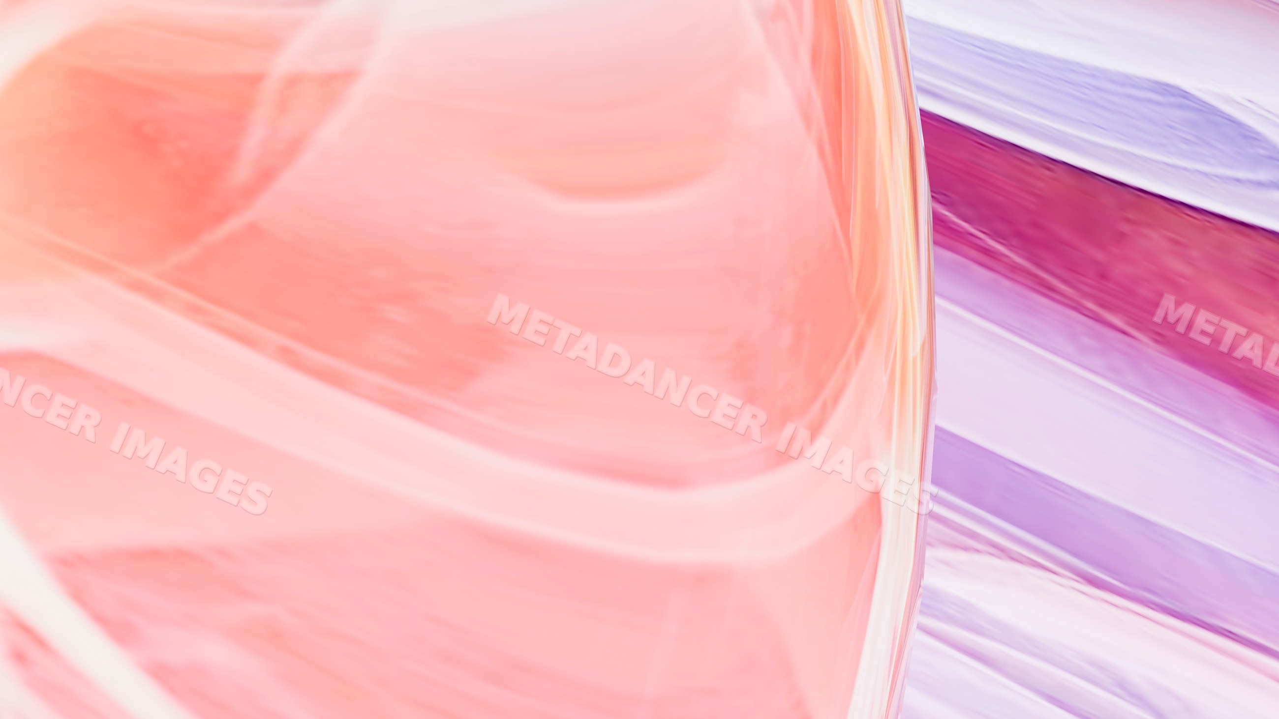 Abstract pastel swirl design with pink and purple gradients