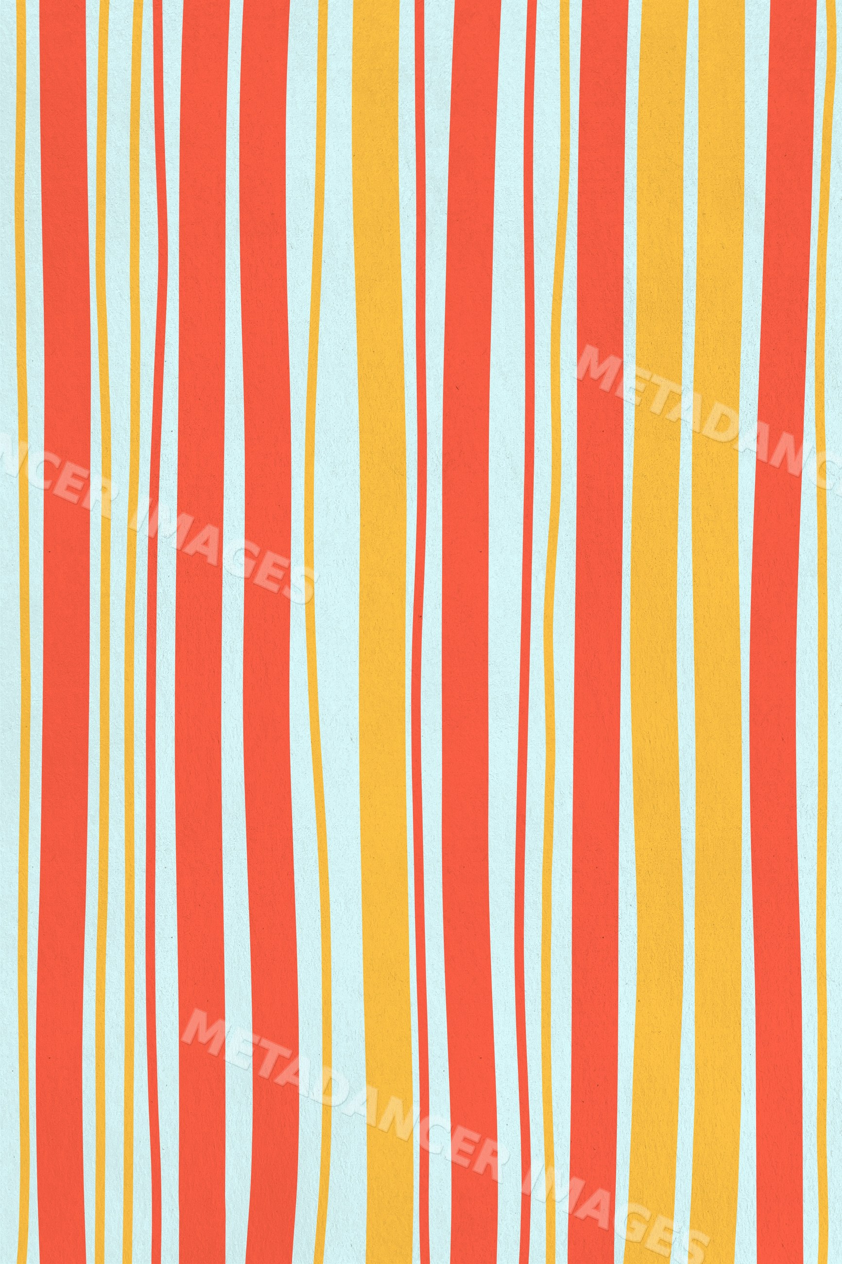 An abstract illustration of colorful vertical wavy stripes on a light