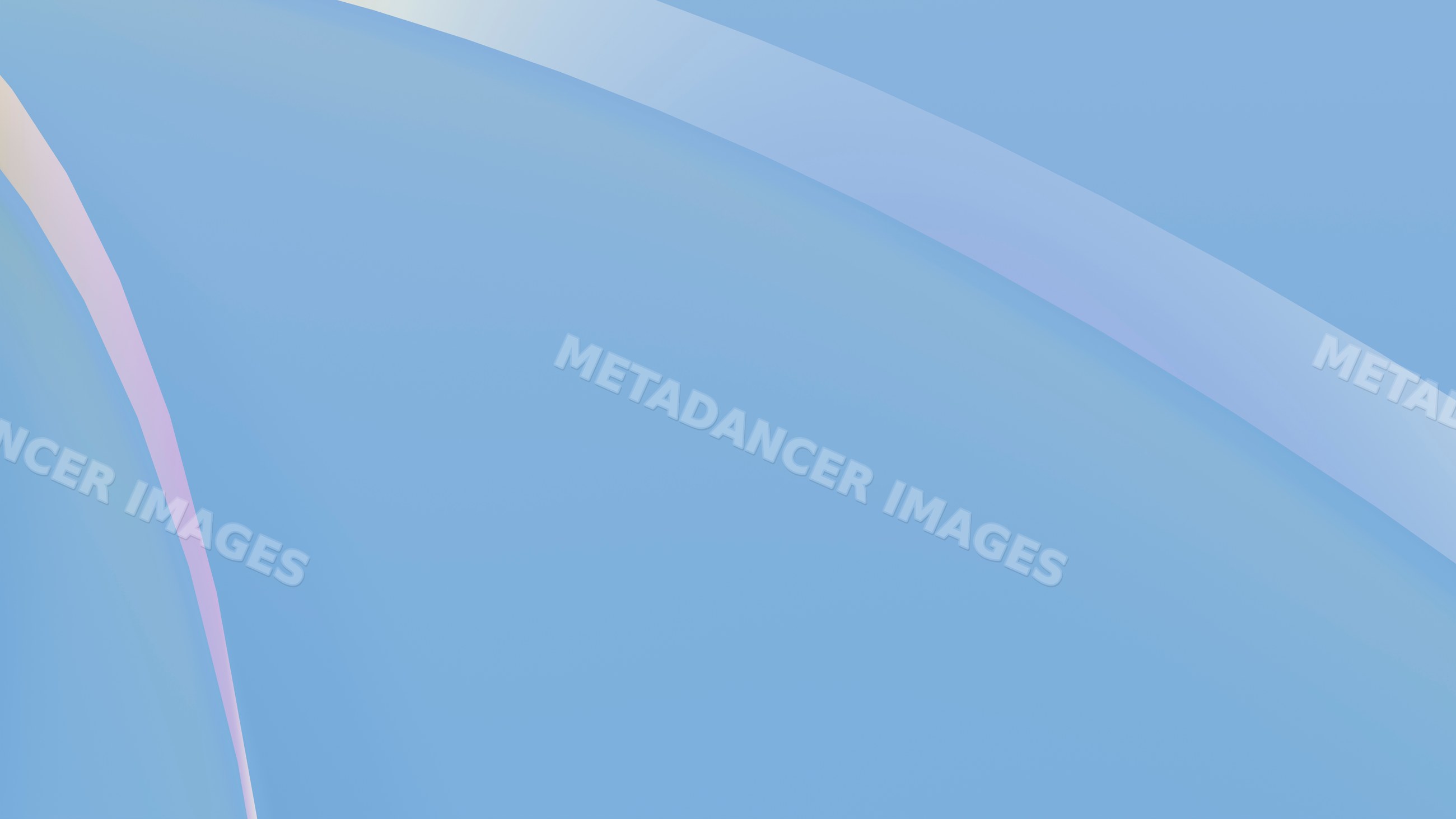 Abstract blue background with smooth curves and gradient blending