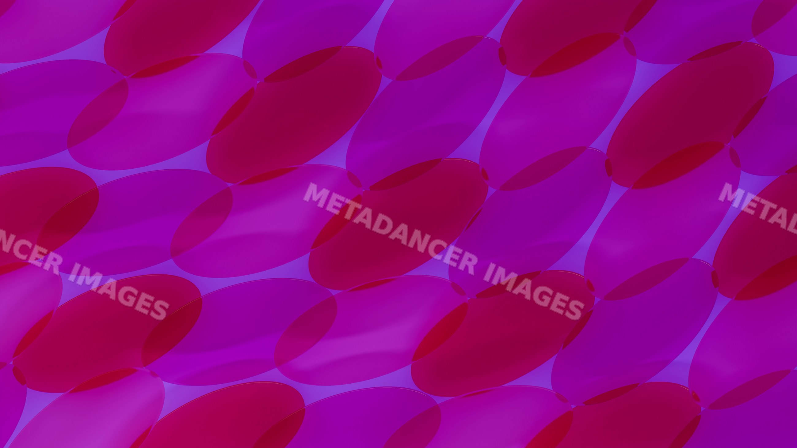 Abstract overlapping purple and magenta elliptical pattern digital