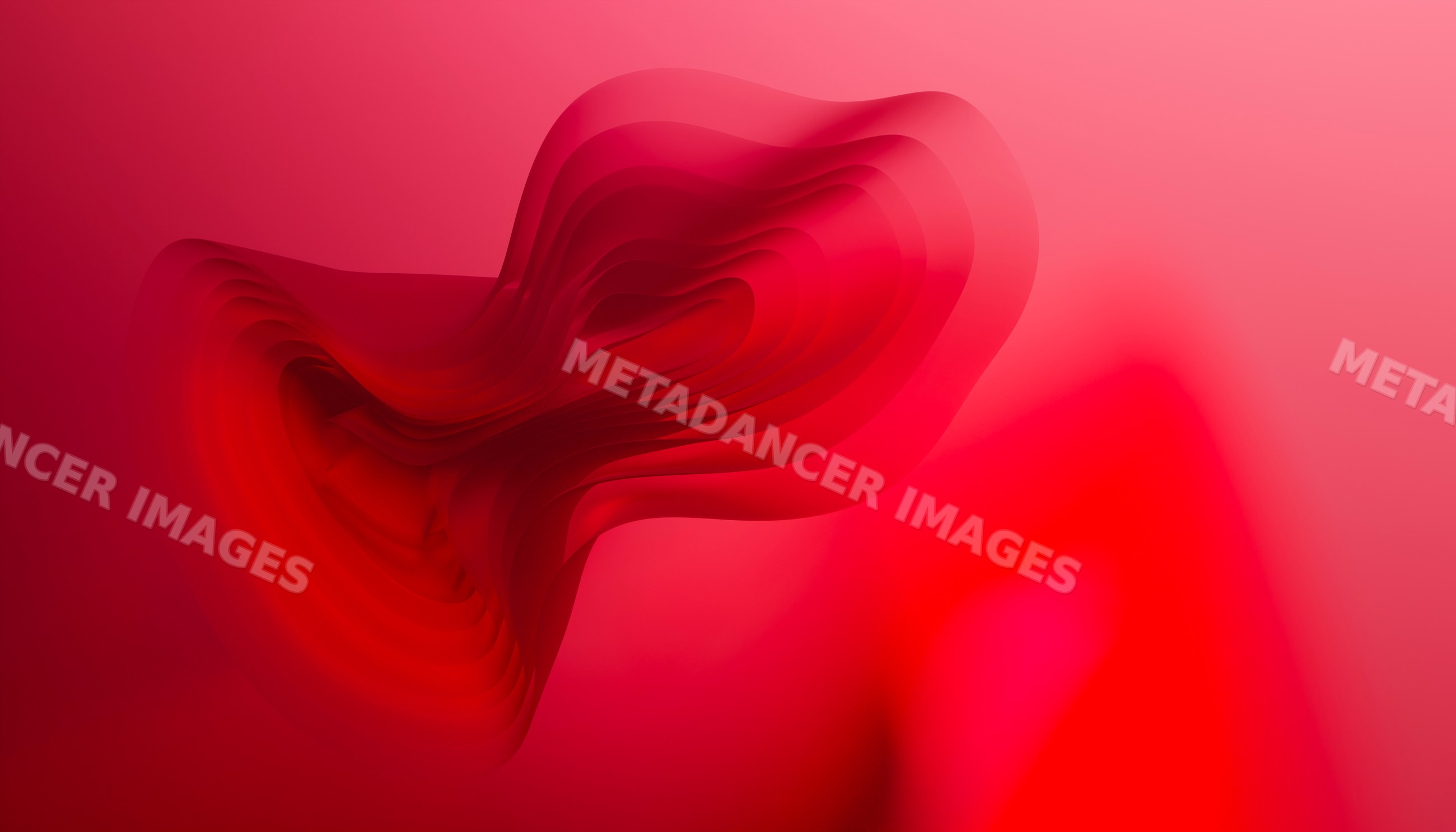 An abstract digital artwork