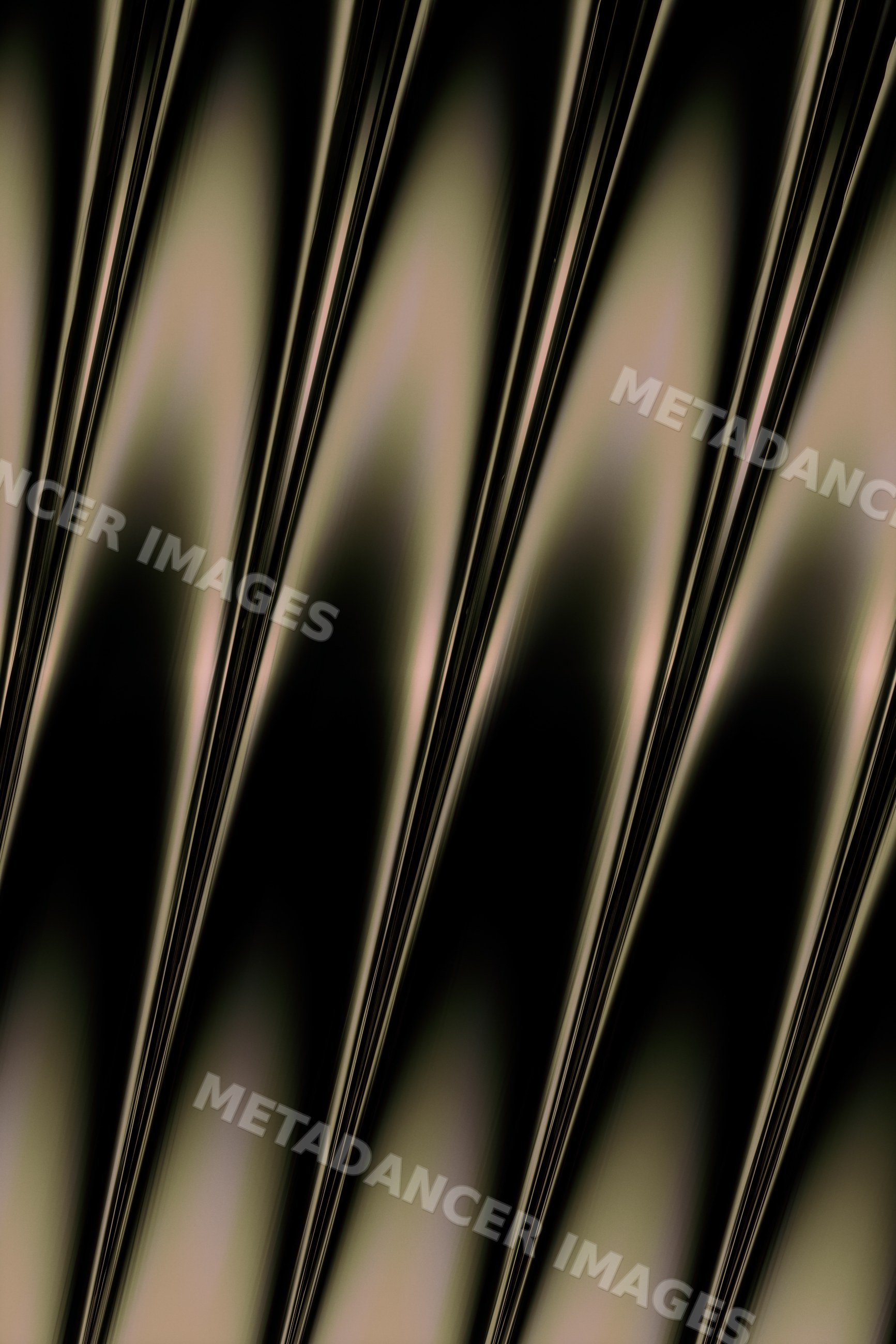 Abstract dark flowing pattern with smooth curved lines and reflections